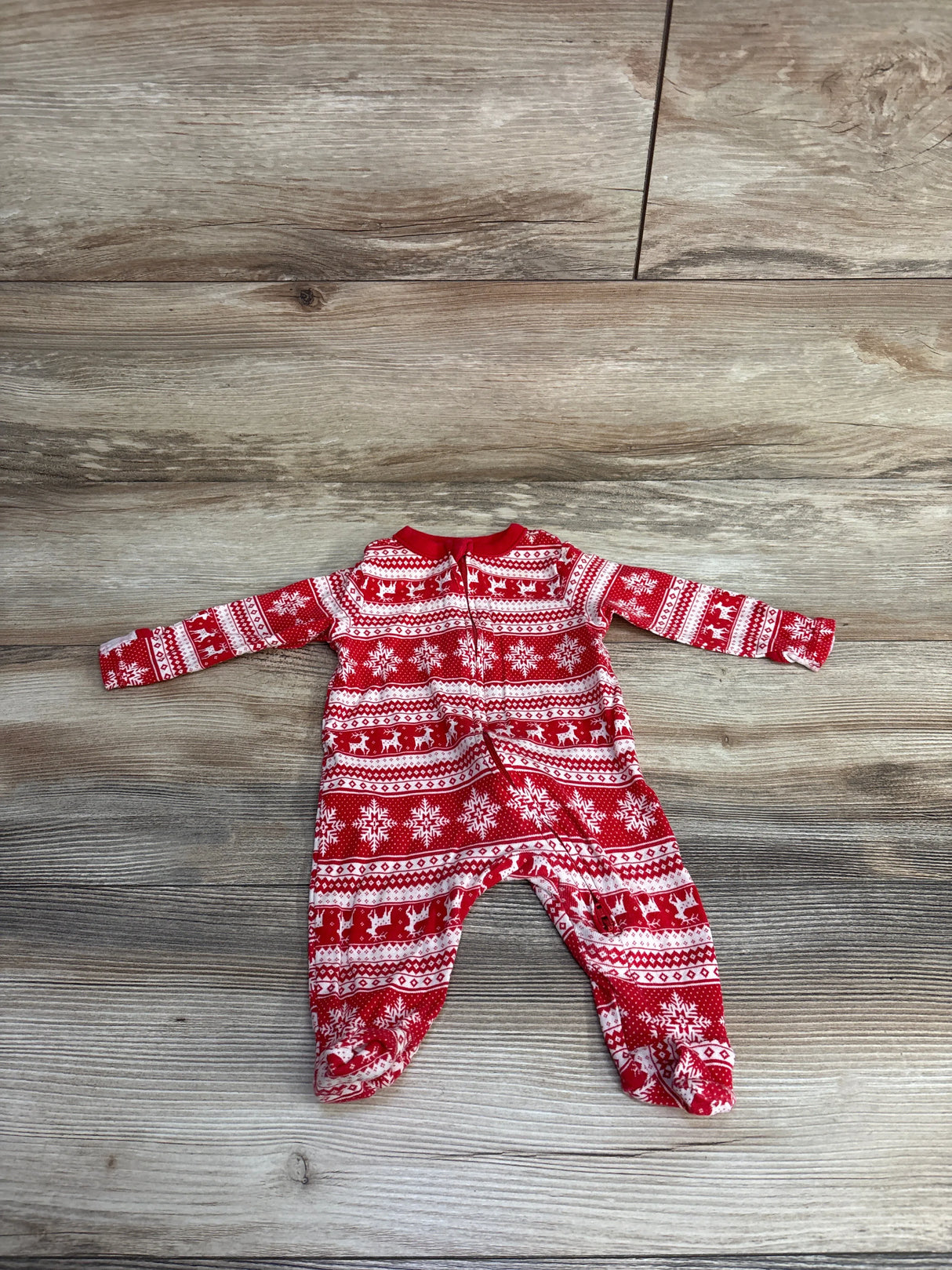 Old Navy Christmas Sleeper Red sz 0-3m