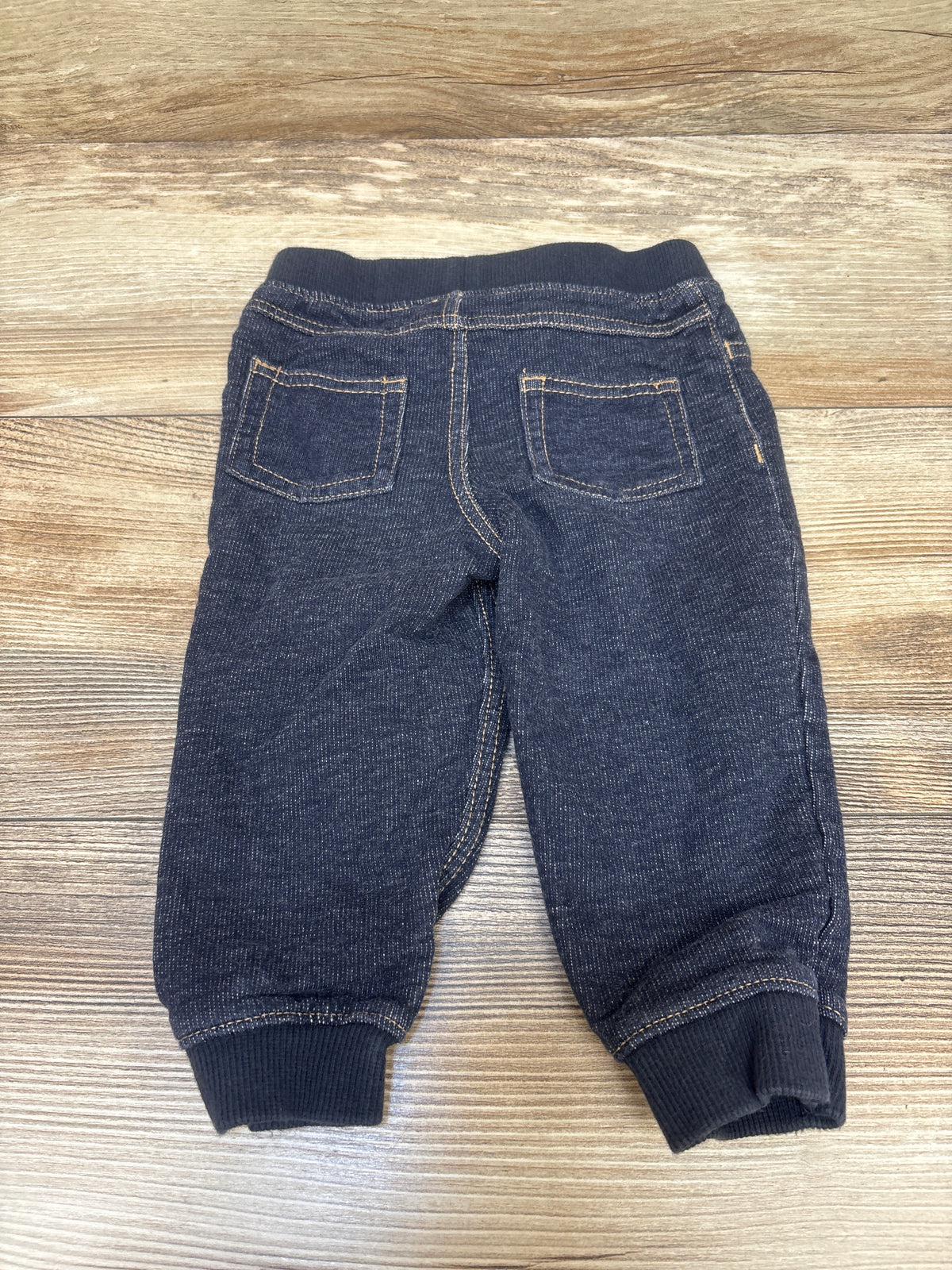 Carter's Faux Denim Drawstring Jeggings Navy sz 18m