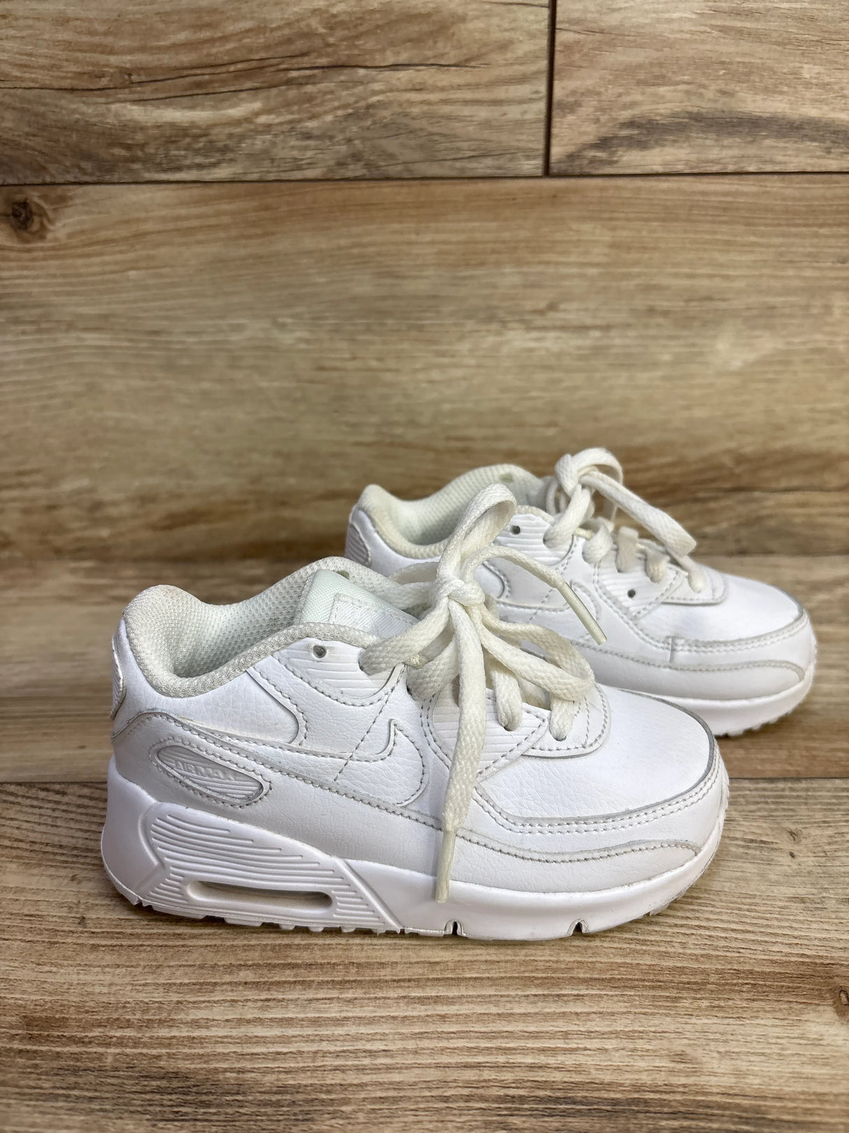 Nike Air Max 90 TD 'Triple White' Sneakers sz 9c