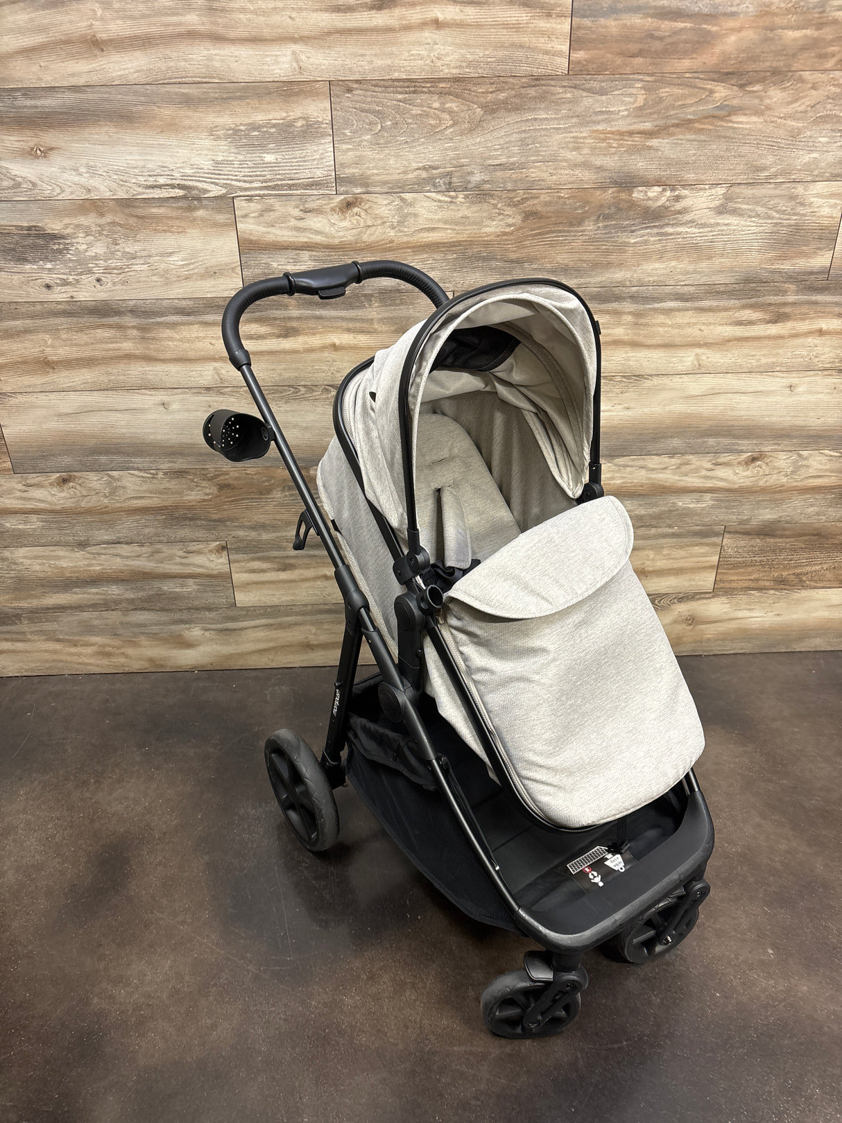 MomPush Wiz 2-in-1 Stroller with Bassinet Mode - Grey*