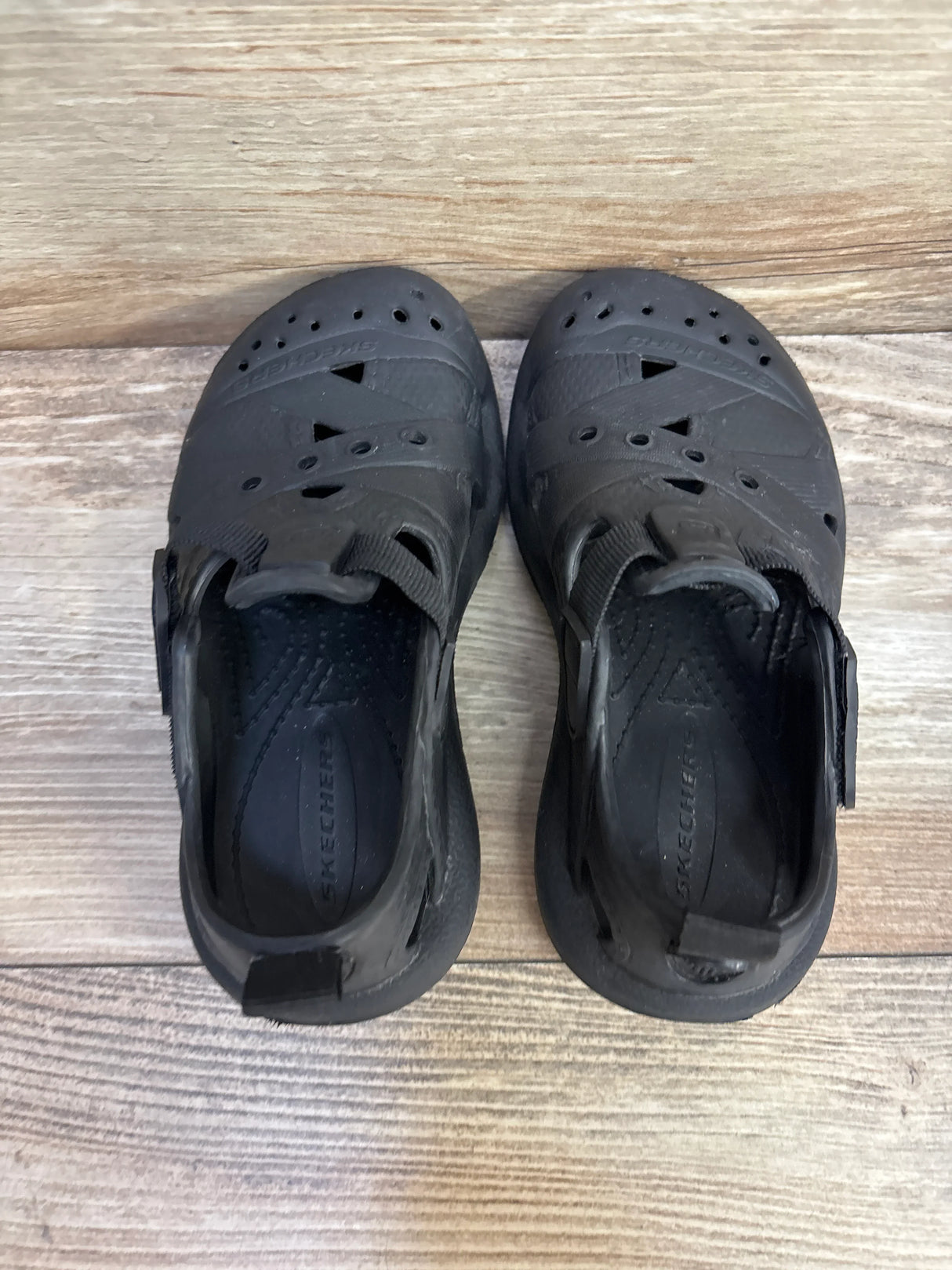 Skechers Kooler Sandals Black sz 11c - Me n Mommy To Be