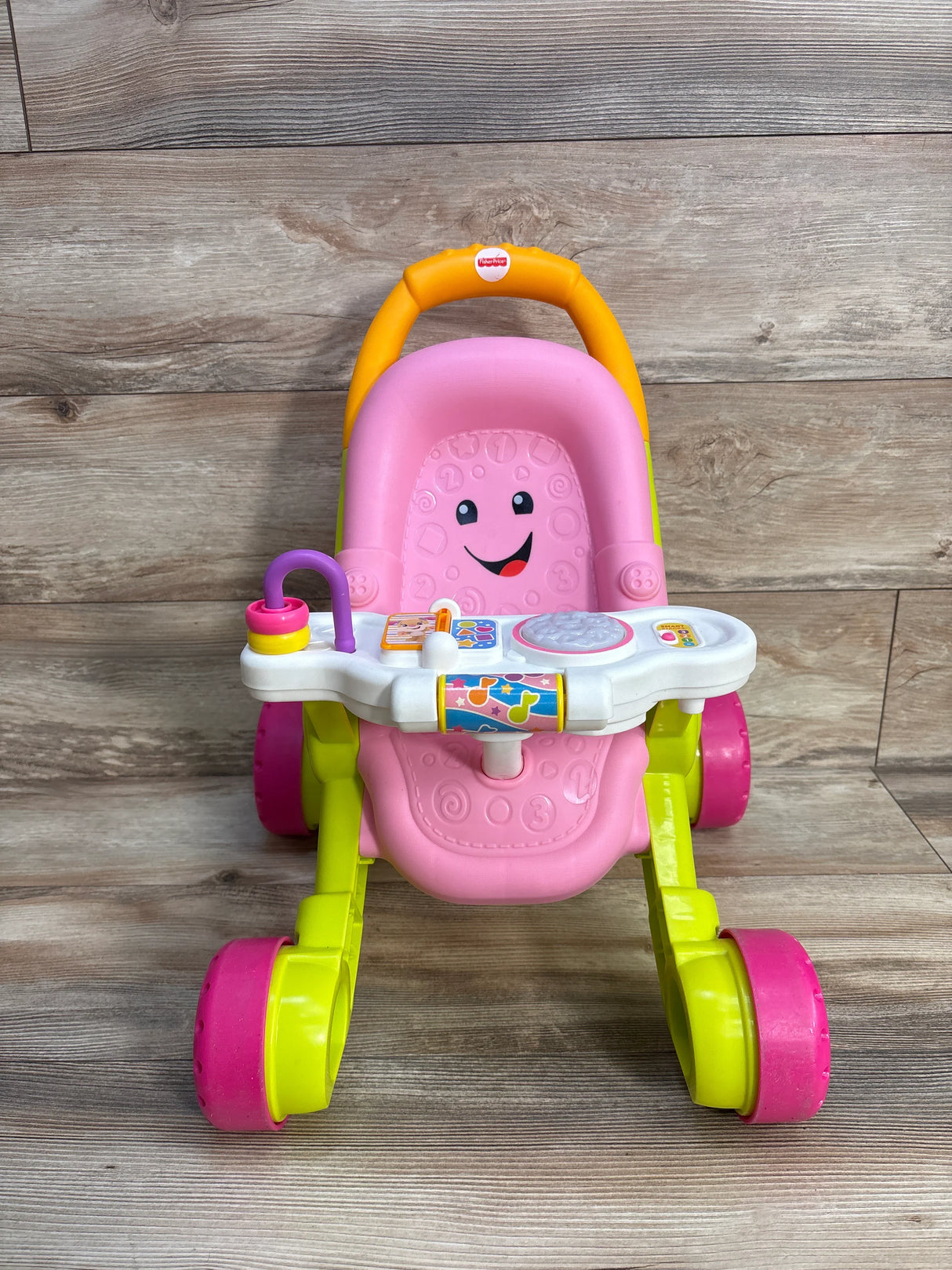 Fisher Price Stroll & Learn Walker, Pink