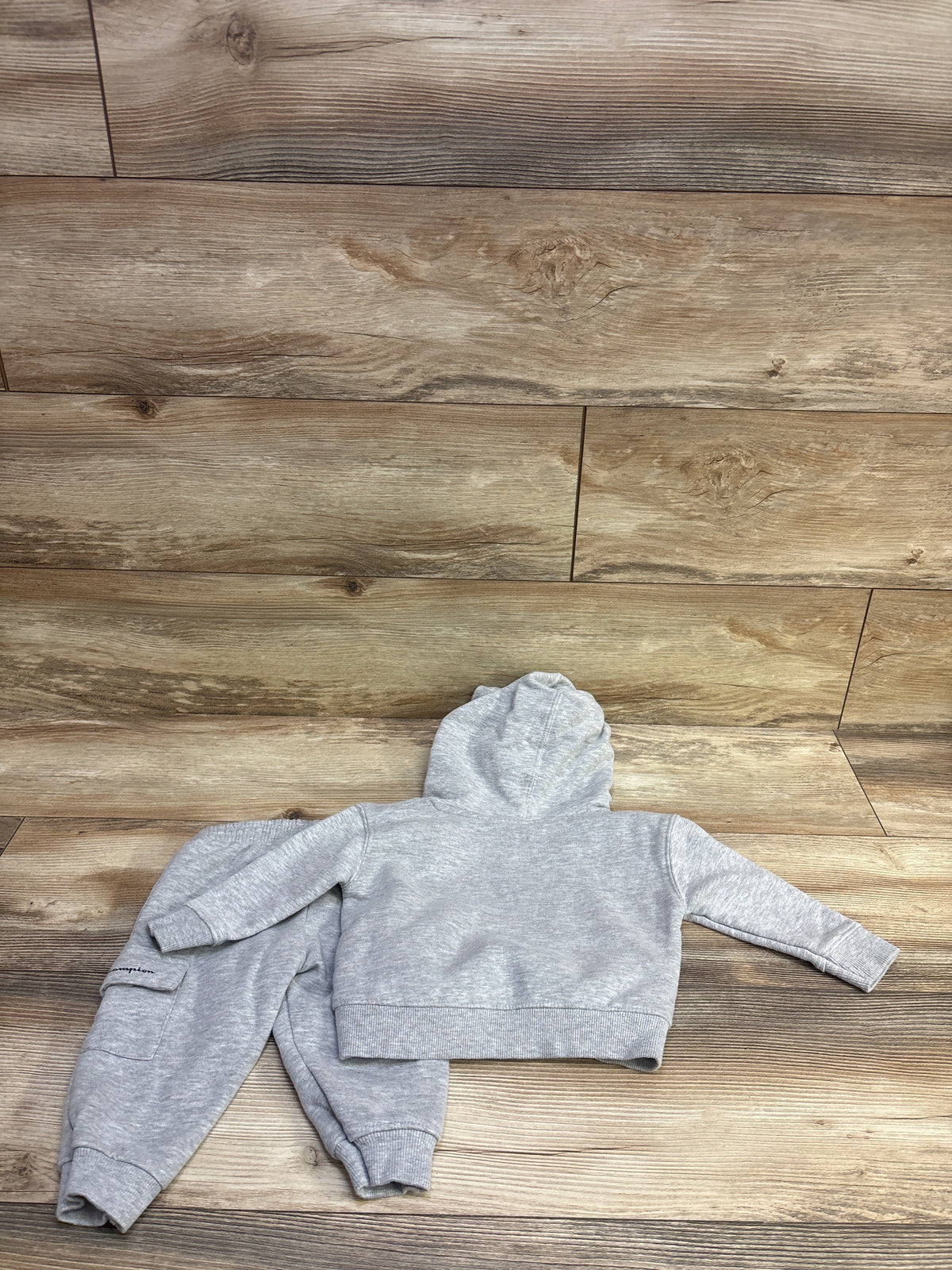 Champion 2pc Pullover Hoodie & Joggers Set Grey sz 12m