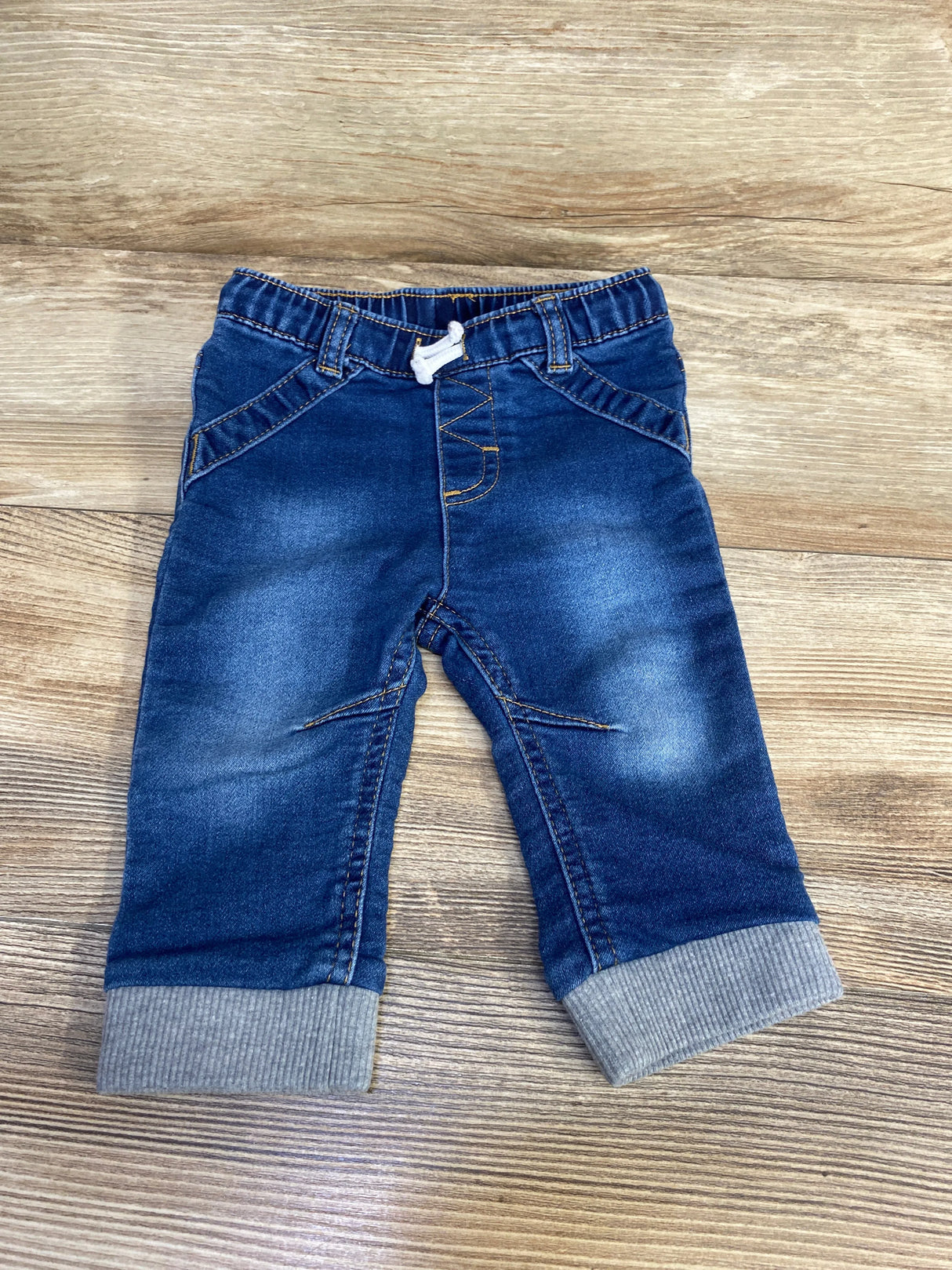 Cat & Jack Jogger Jeans Blue sz 6-9m - Me n Mommy To Be