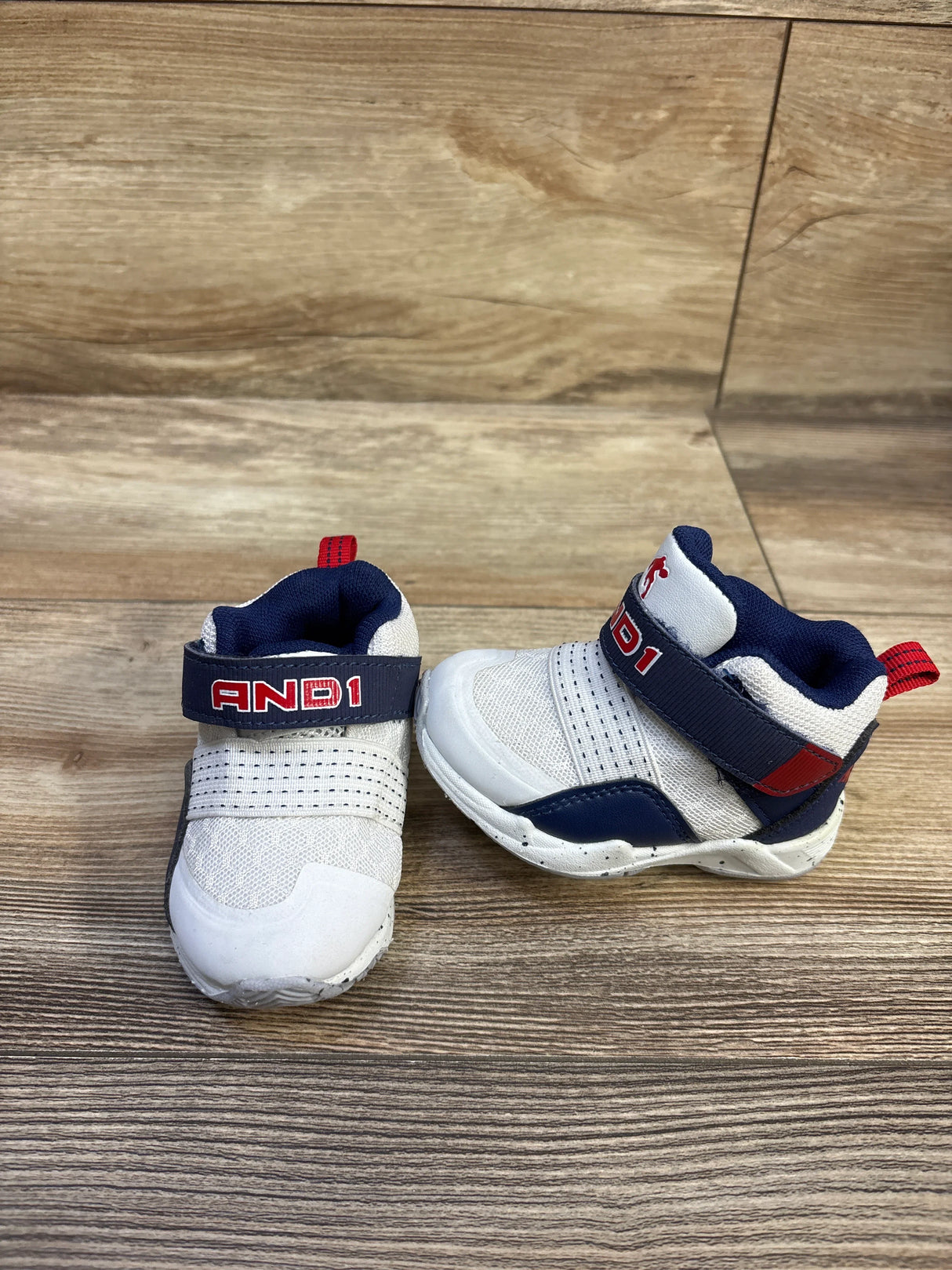 AND1 Blindside 2.0 Basketball Sneakers White sz 3c