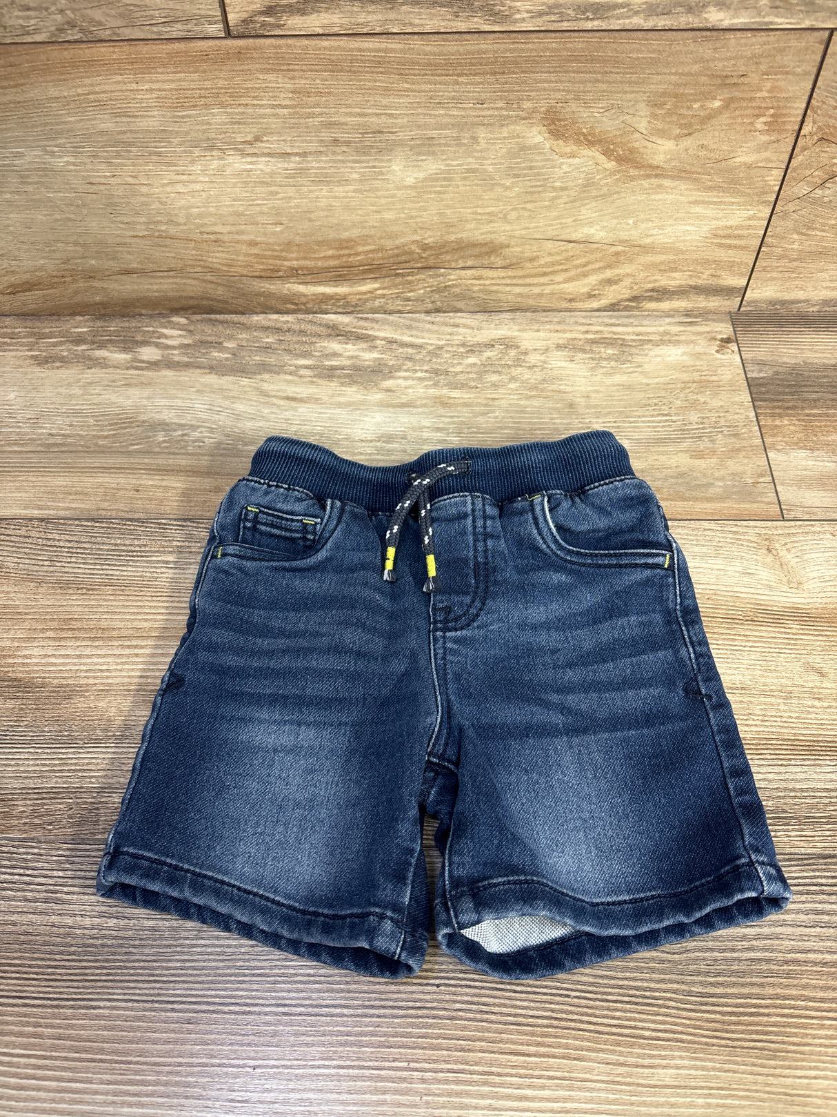 Cat & Jack Drawstring Denim Shorts Blue sz 3T