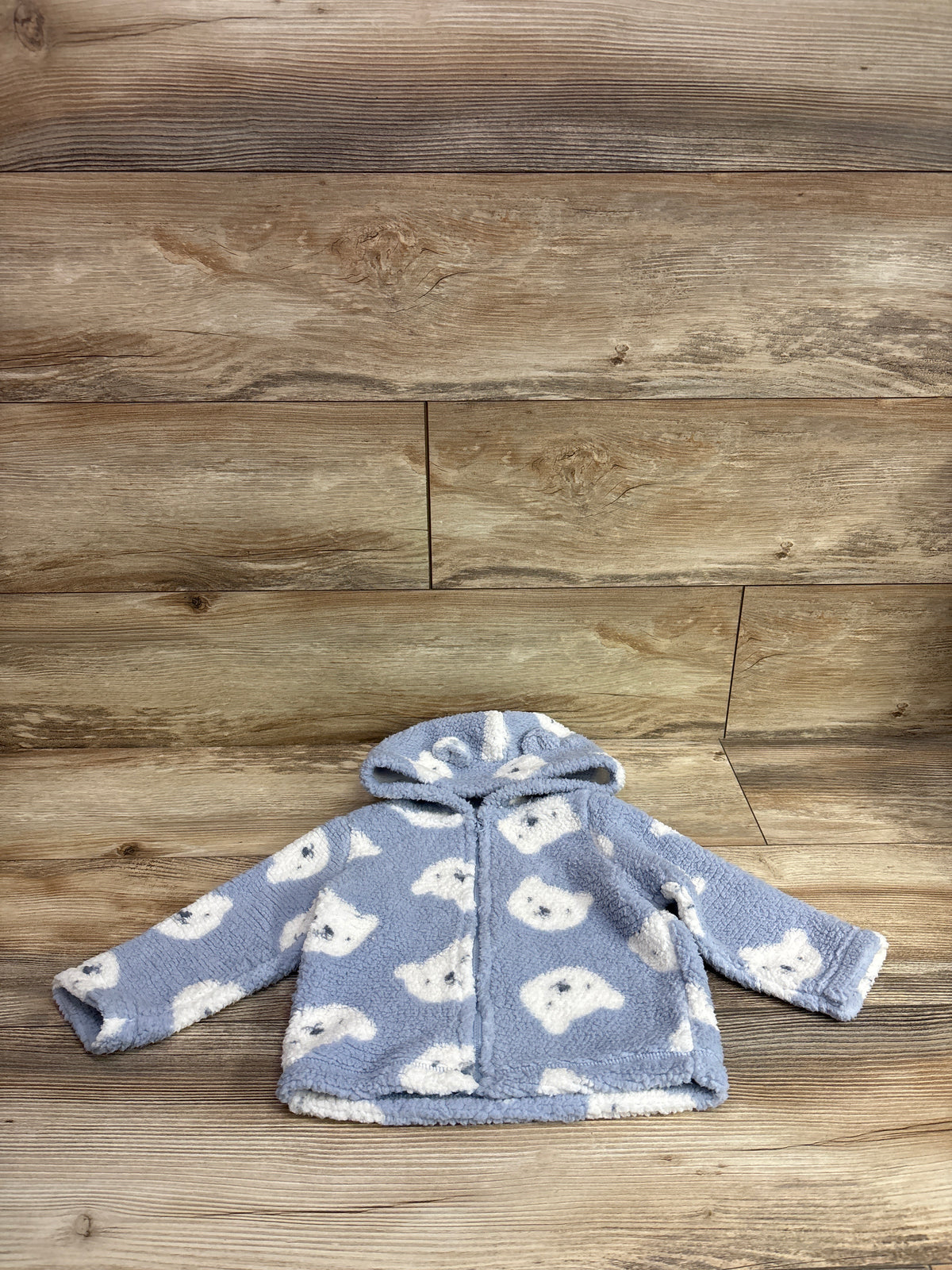 Just One You Sherpa Jacket Blue sz 18m