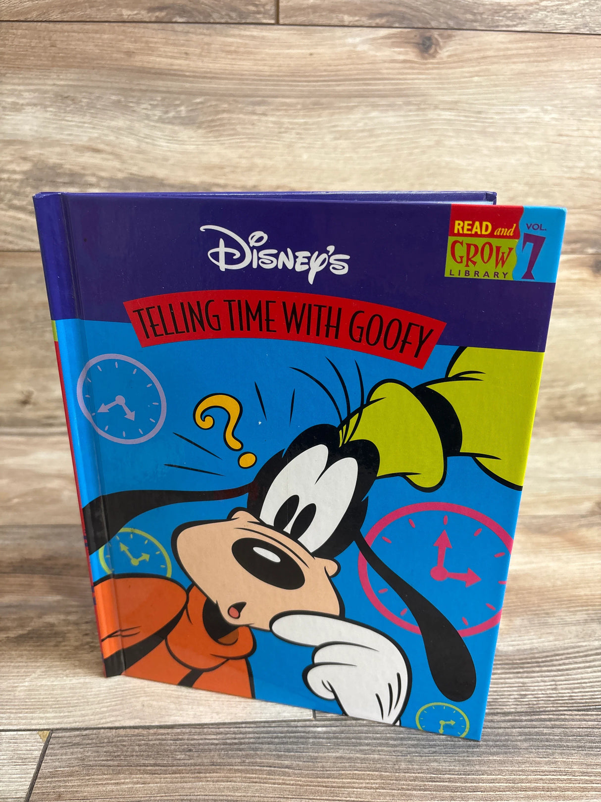 Disney's Telling Time with Goofy Hardcover Book