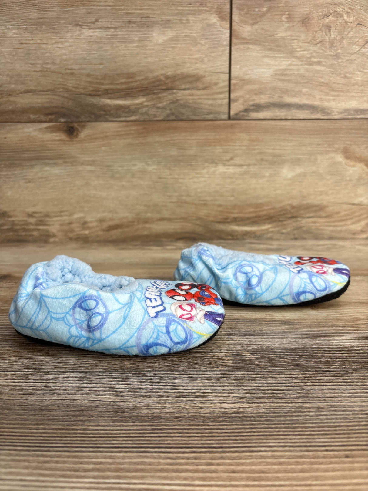 Marvel Spiderman Slippers, Blue sz 6/7c