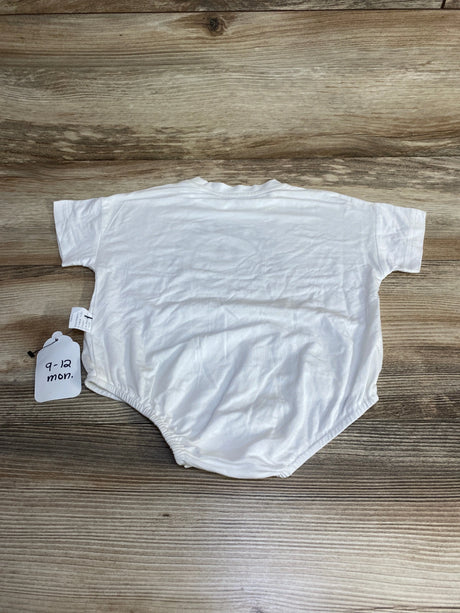 NEW Boitaoya Let The Good Times Roll Romper White sz 9-12m - Me n Mommy To Be