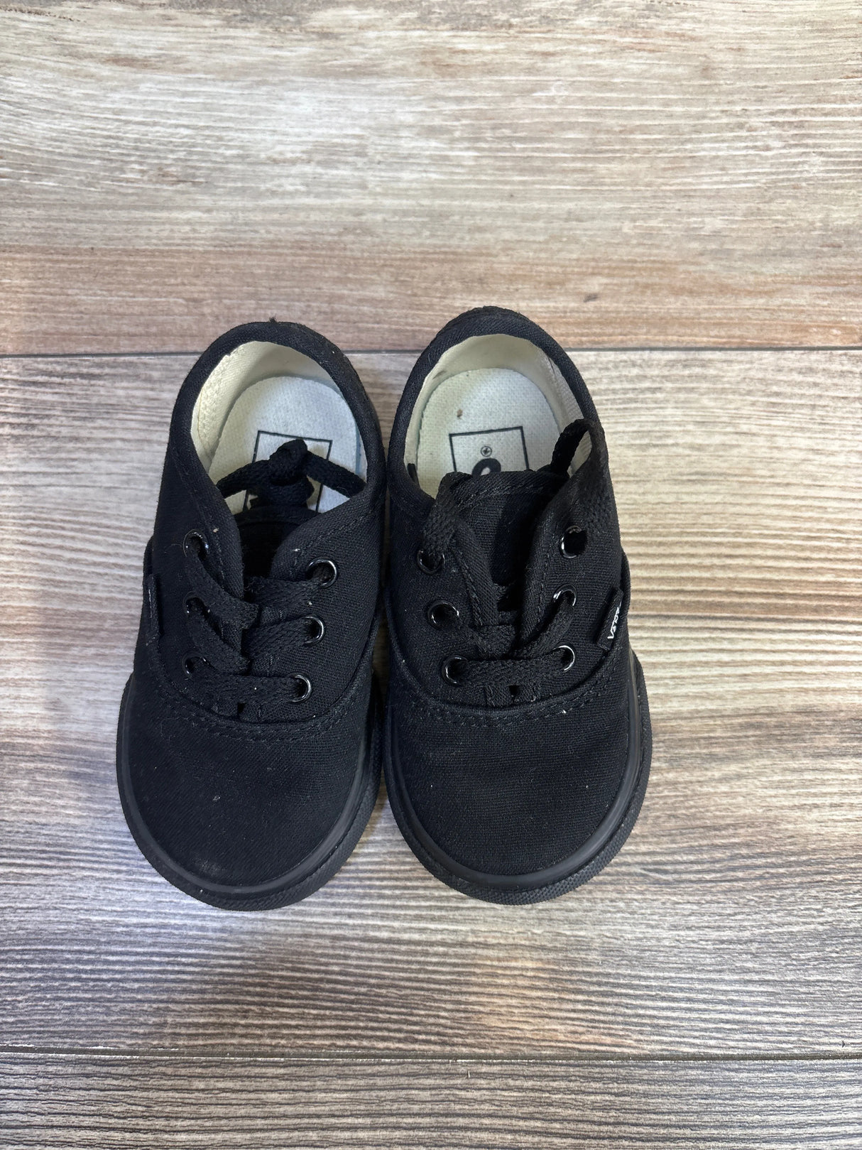 Vans Authentic Low Top Sneakers Black sz 5c