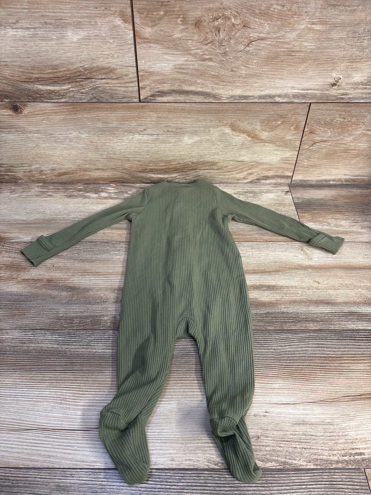Old Navy Ribbed Sleeper Green sz 3-6m