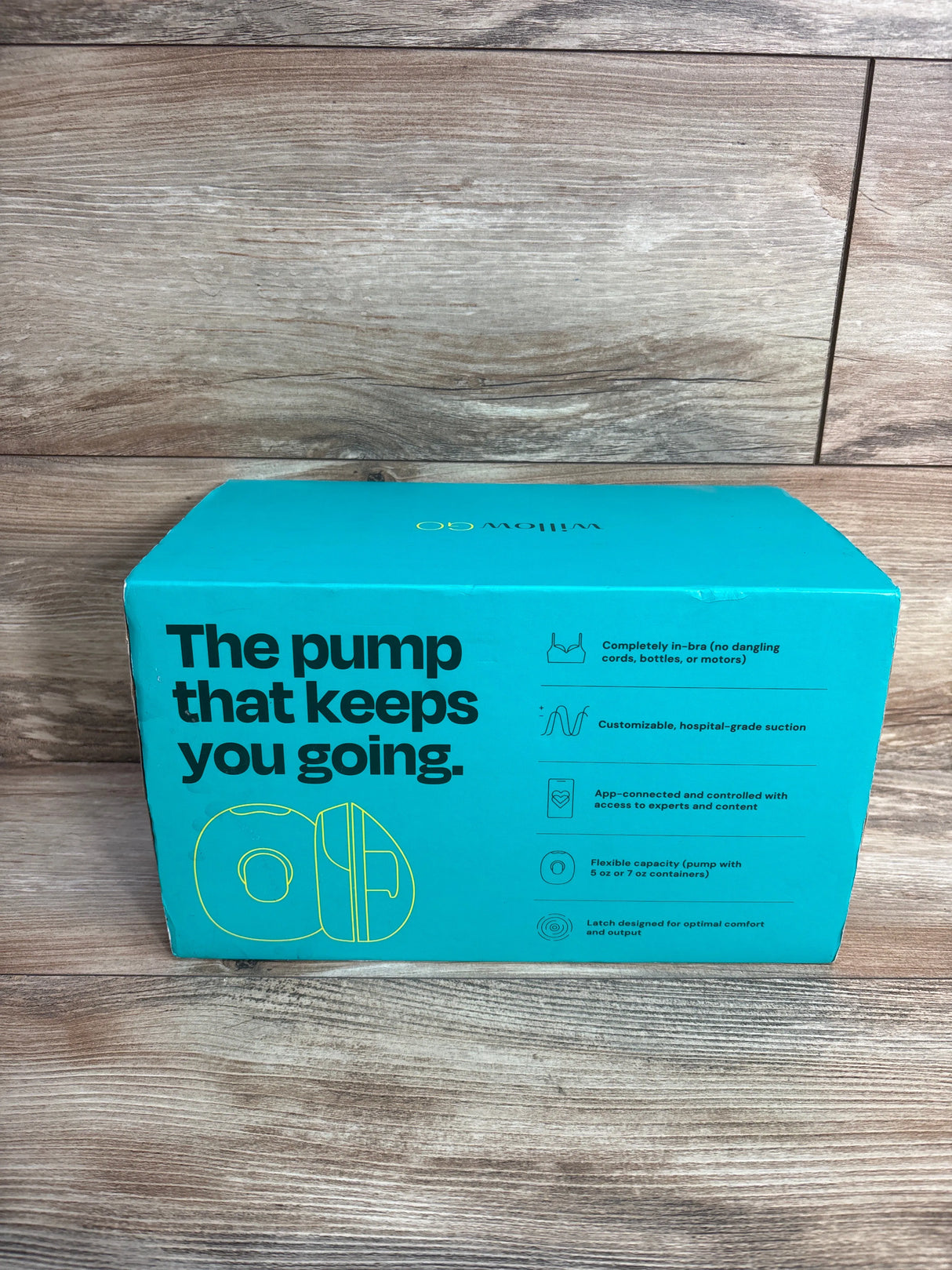 NEW Willow Go Wearable Breast Pump