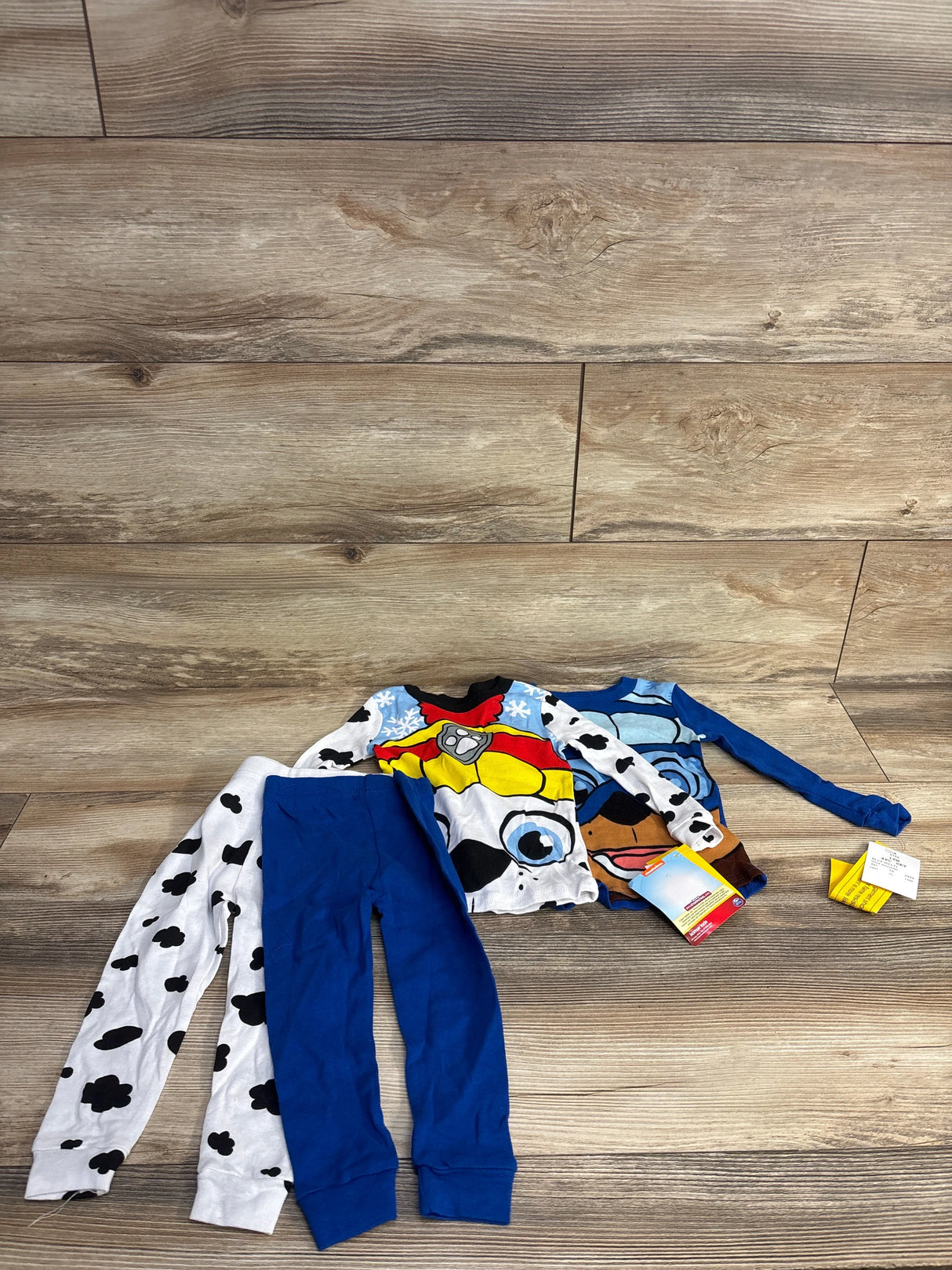 NEW Paw Patrol 4pc Pajama Set White sz 18m