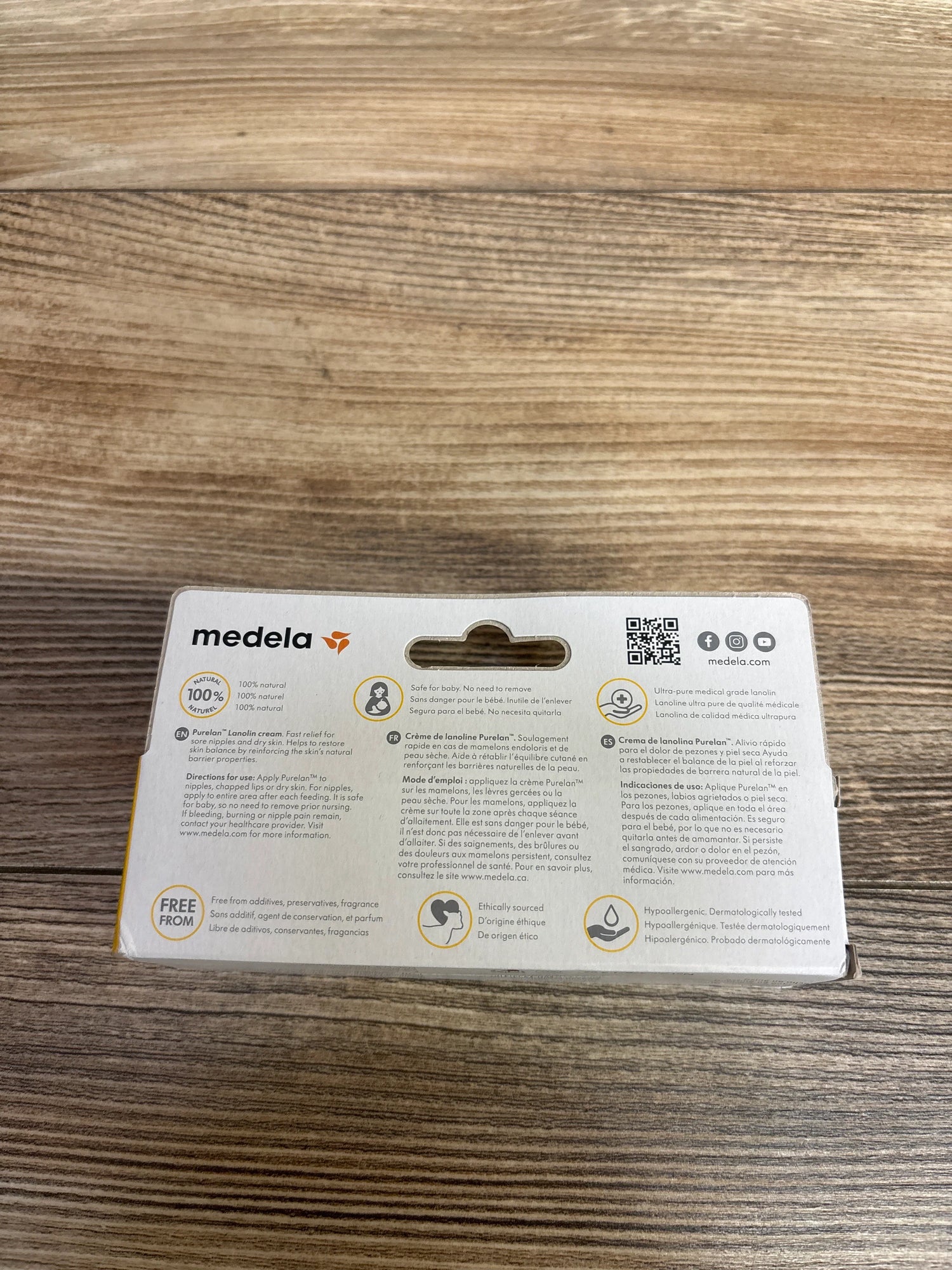 NEW Medela Purelan Lanolin Nipple Cream - 1.3oz