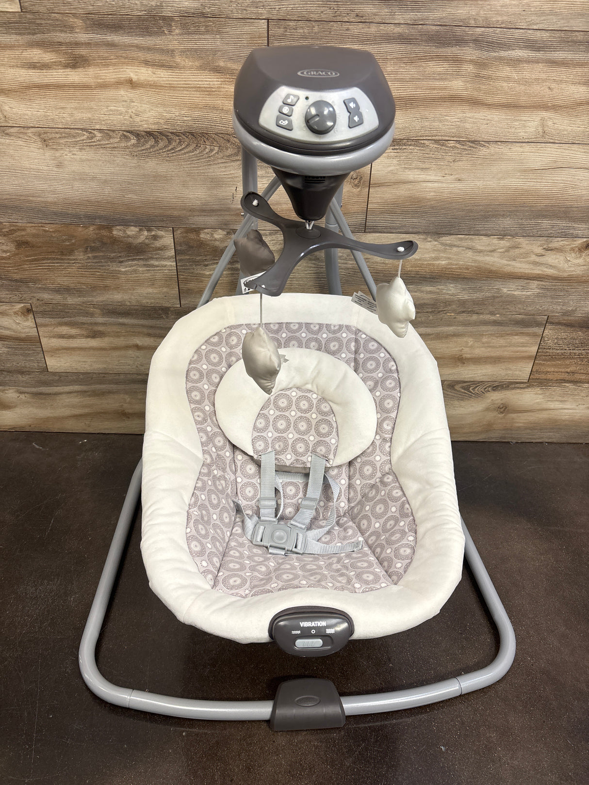 Graco Simple Sway Baby Swing in Beige