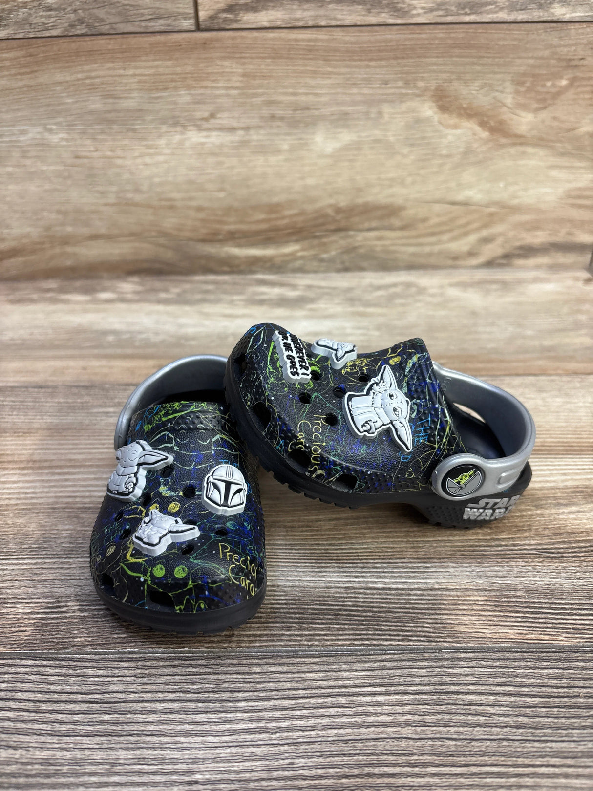 Crocs Grogu Clogs Black sz 5c