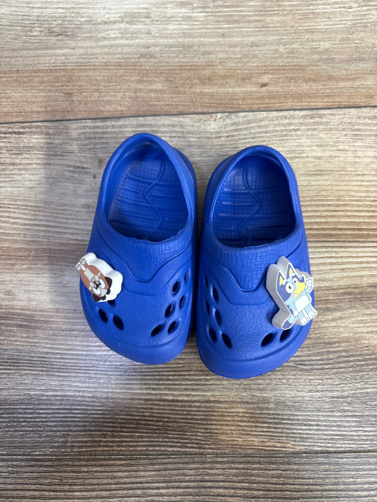 Wonder Nation USA Clogs w/ Charms Blue sz 2c