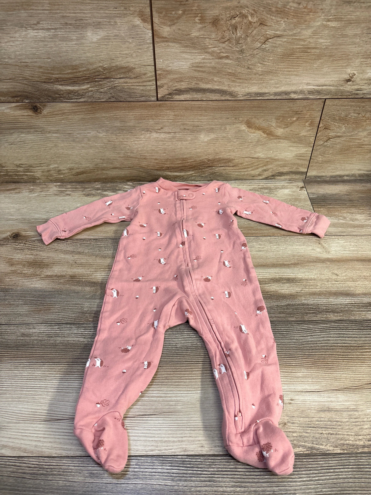 Carter's Porcupine Sleeper Pink sz 9m