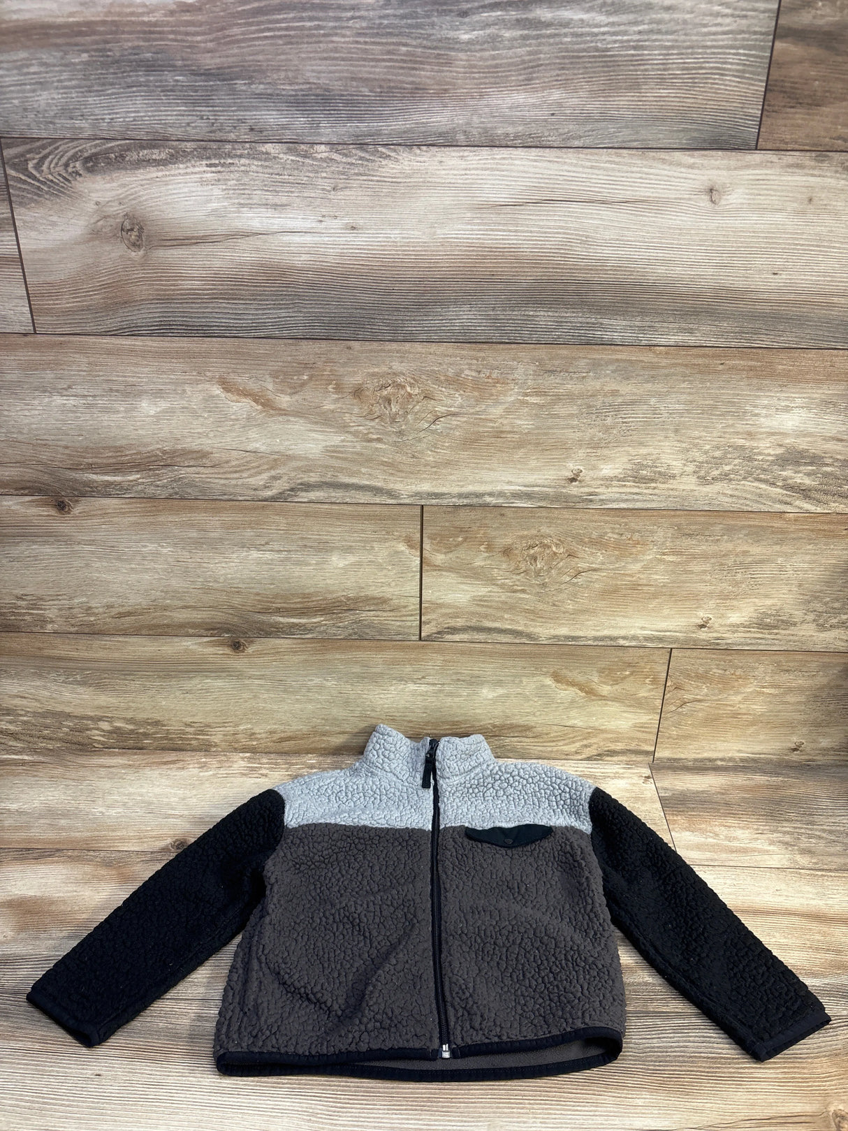 Carter's Full-Zip Sherpa Jacket Grey sz 5T