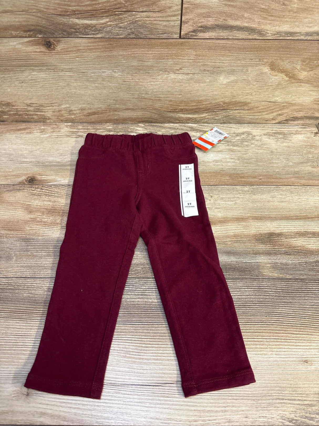 NEW Cat & Jack Knit Jegging sz Maroon sz 2T