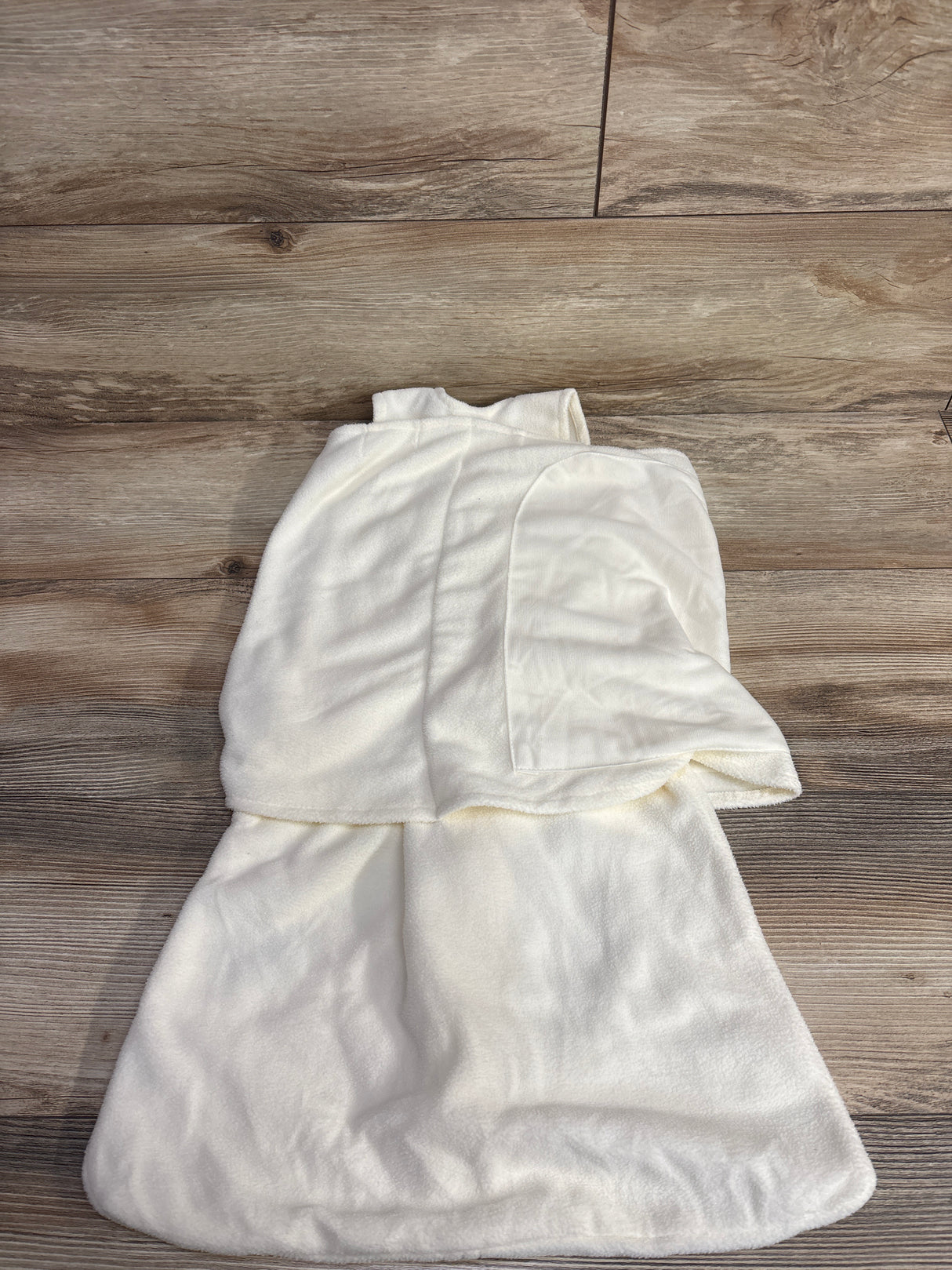 Halo Sleepsack Swaddle White sz 3-6m