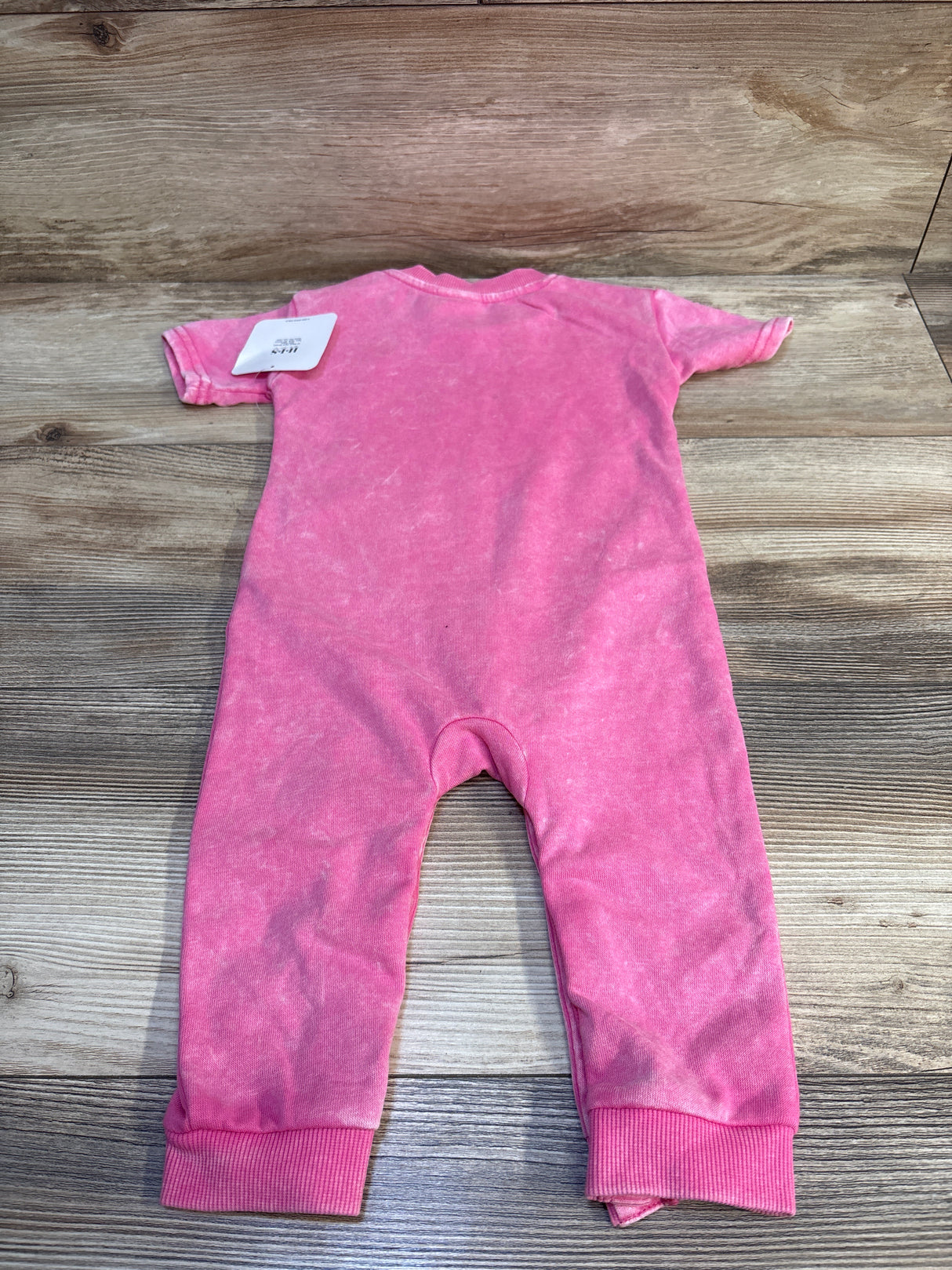 NEW Spice Girls Graphic Mineral Washed Romper Pink sz 12m