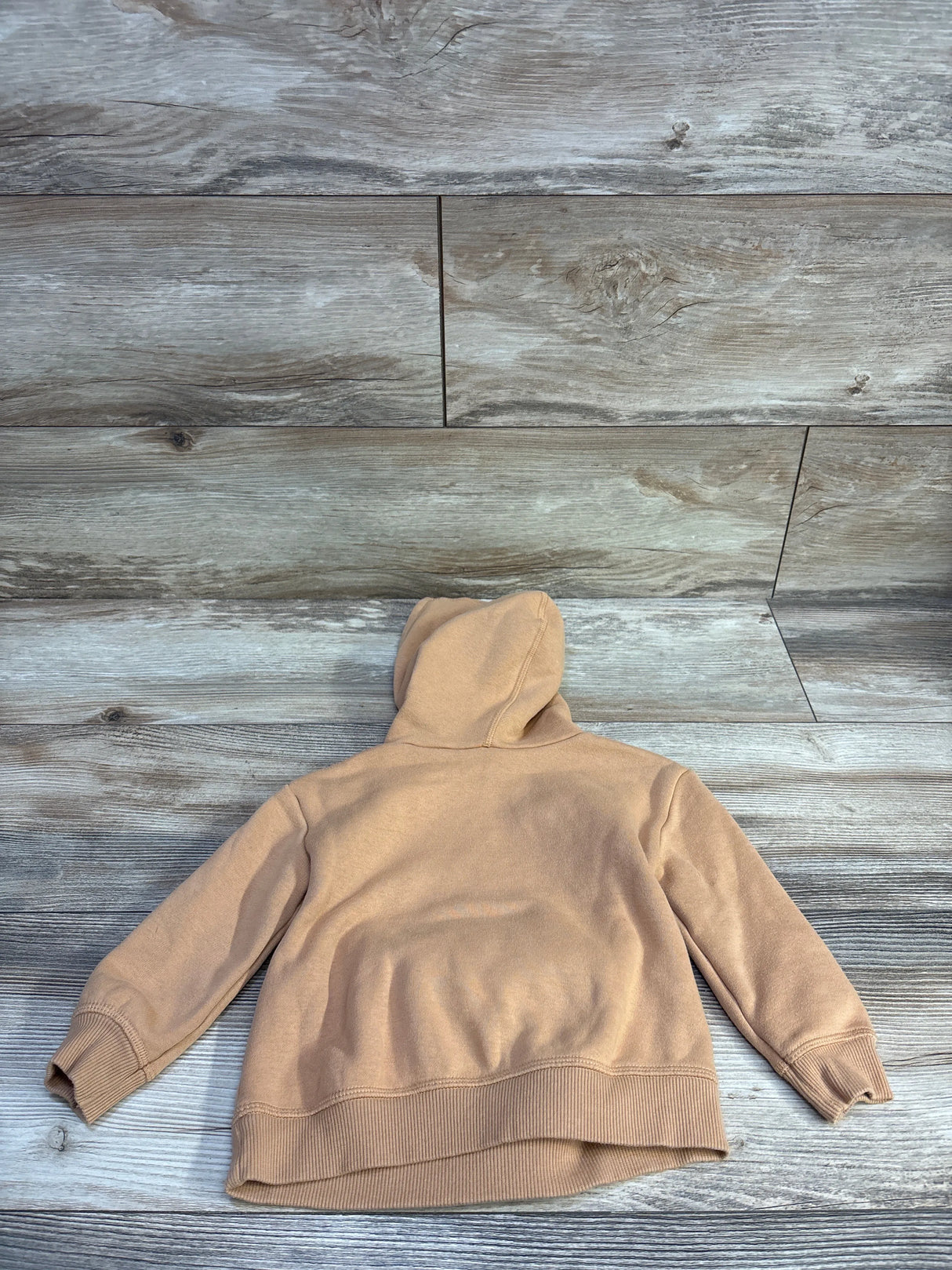 Little Co. Smiley Face Pullover Sweatshirt Orange sz 18m