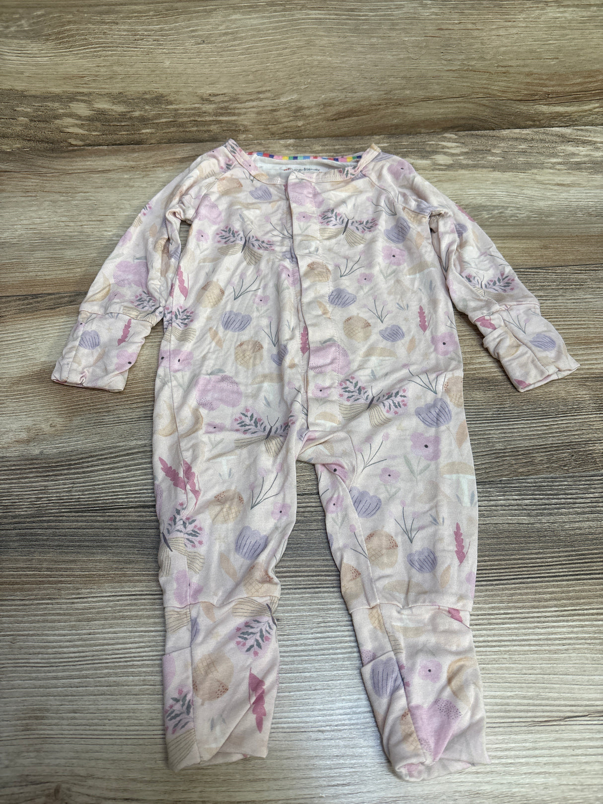 Magnetic Me "Organic Botanics" Magnetic Coverall sz 0-3m