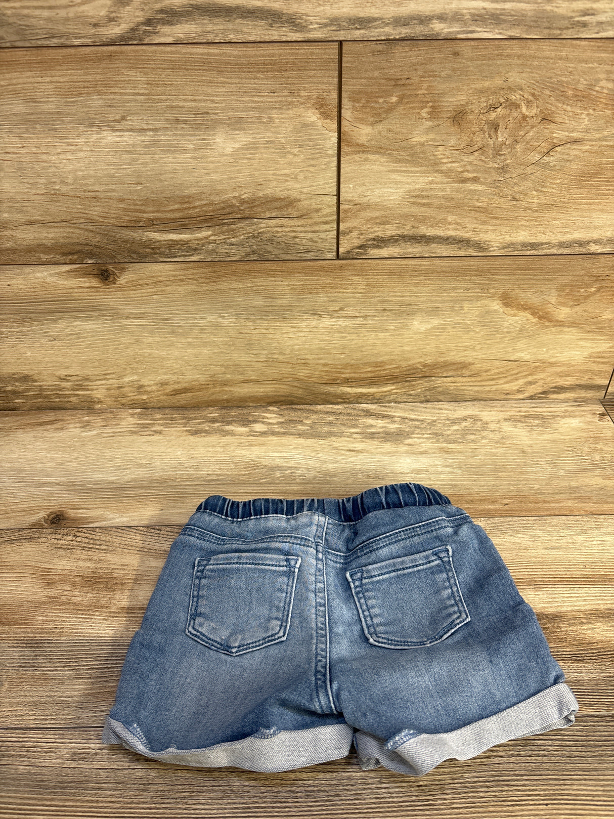 Cat & Jack Denim Pull-On Shorts Blue sz 5T