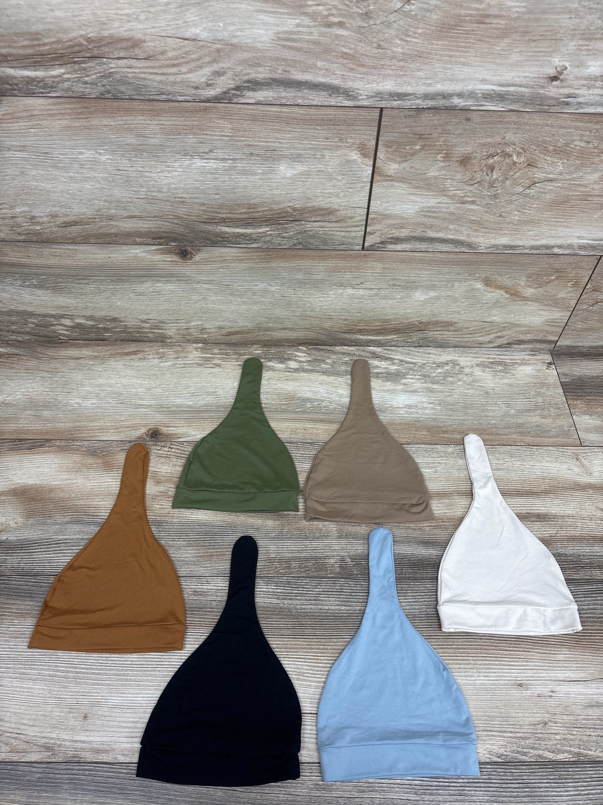 Konssy 6pk Newborn Knot Caps