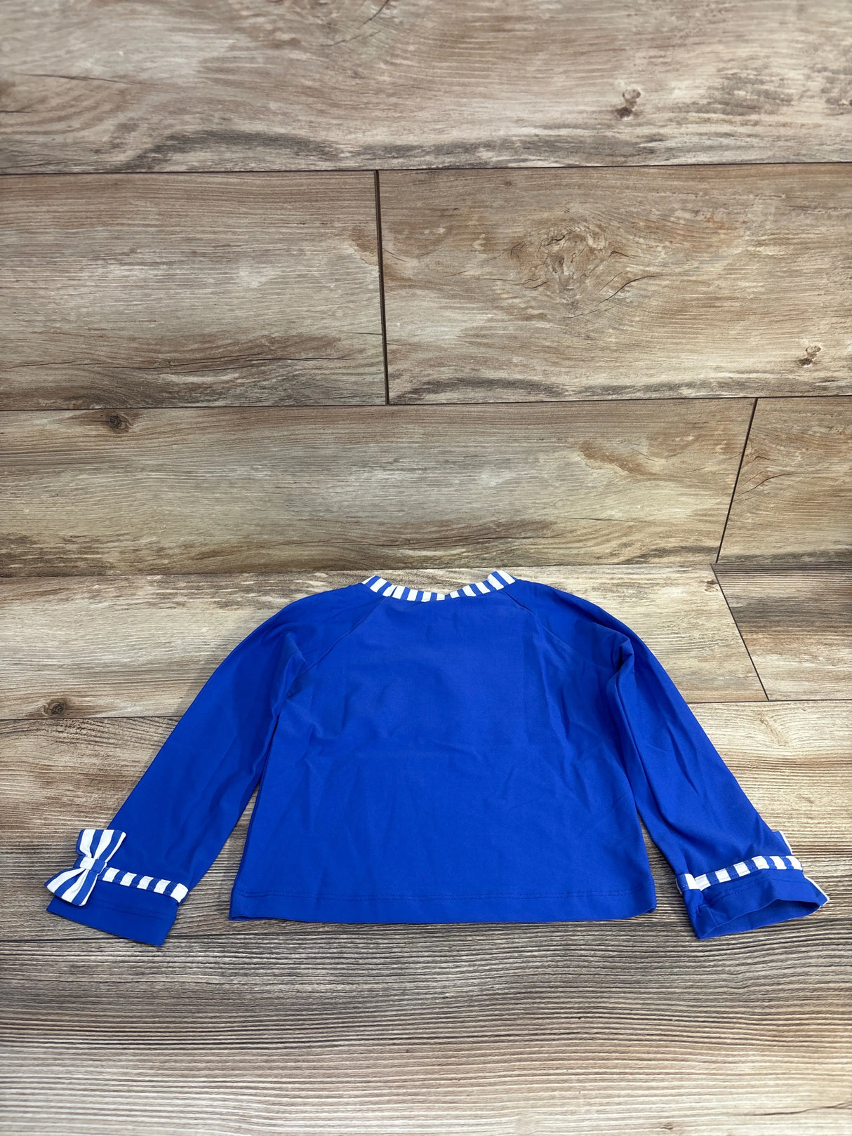 NEW Florence Eiseman Long Sleeve Rashguard Blue sz 4T