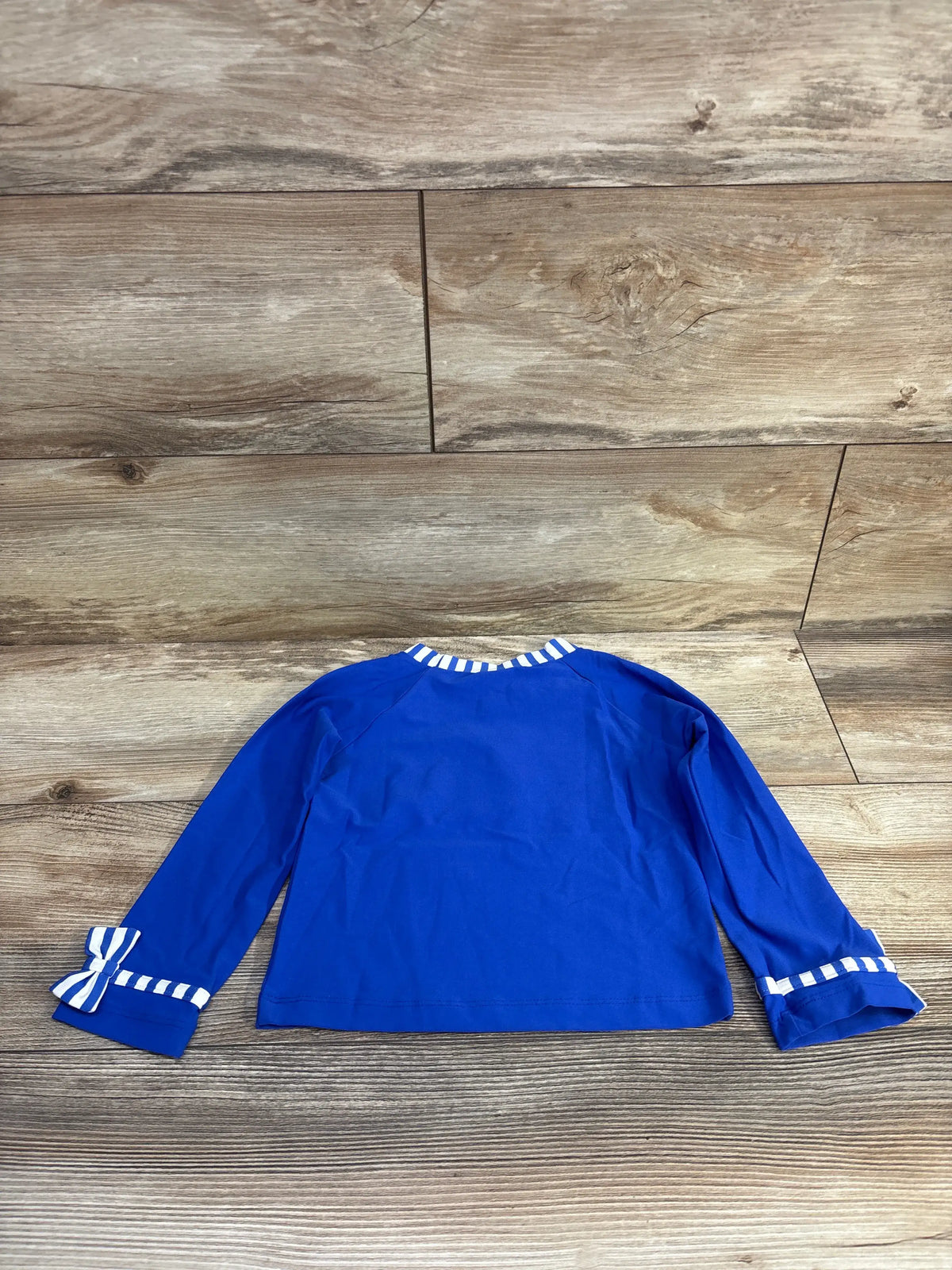 NEW Florence Eiseman Long Sleeve Rashguard Blue sz 4T