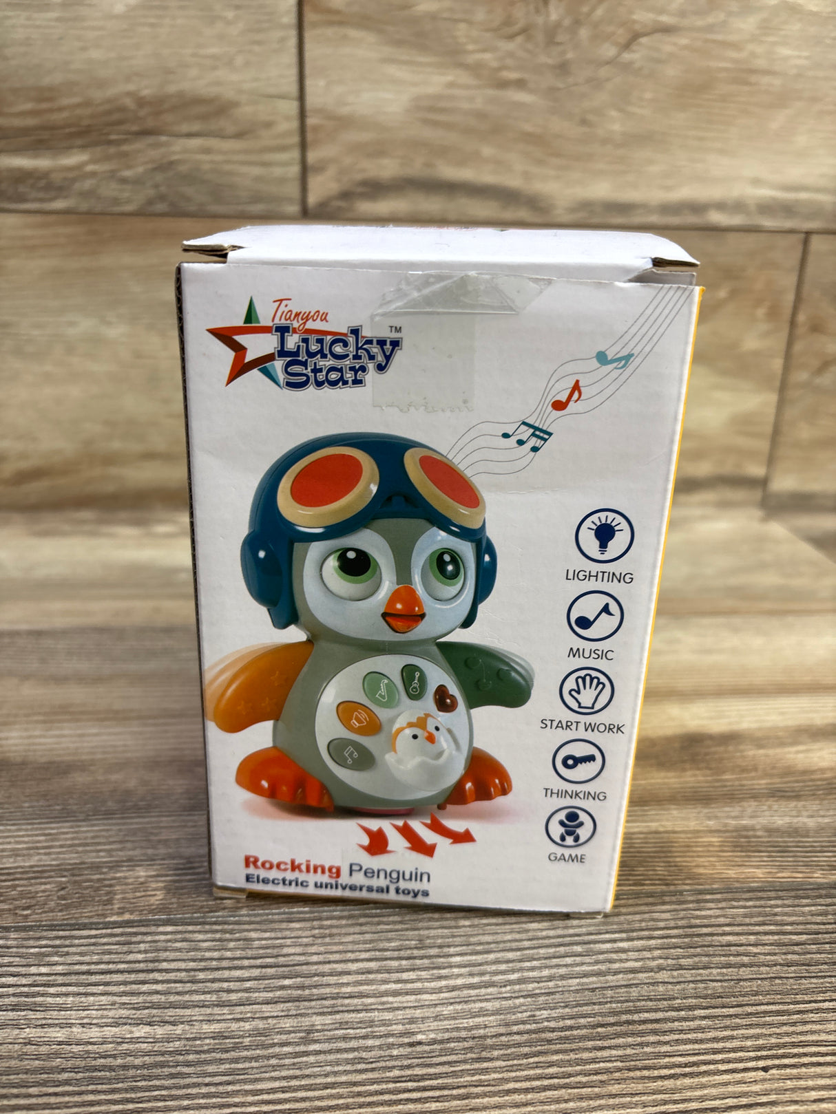 Tianyou Lucky Star Rocking Penguin Toy