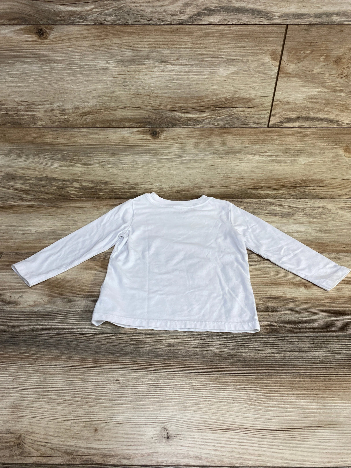Cat & Jack Long Sleeve Shirt White sz 2T - Me n Mommy To Be