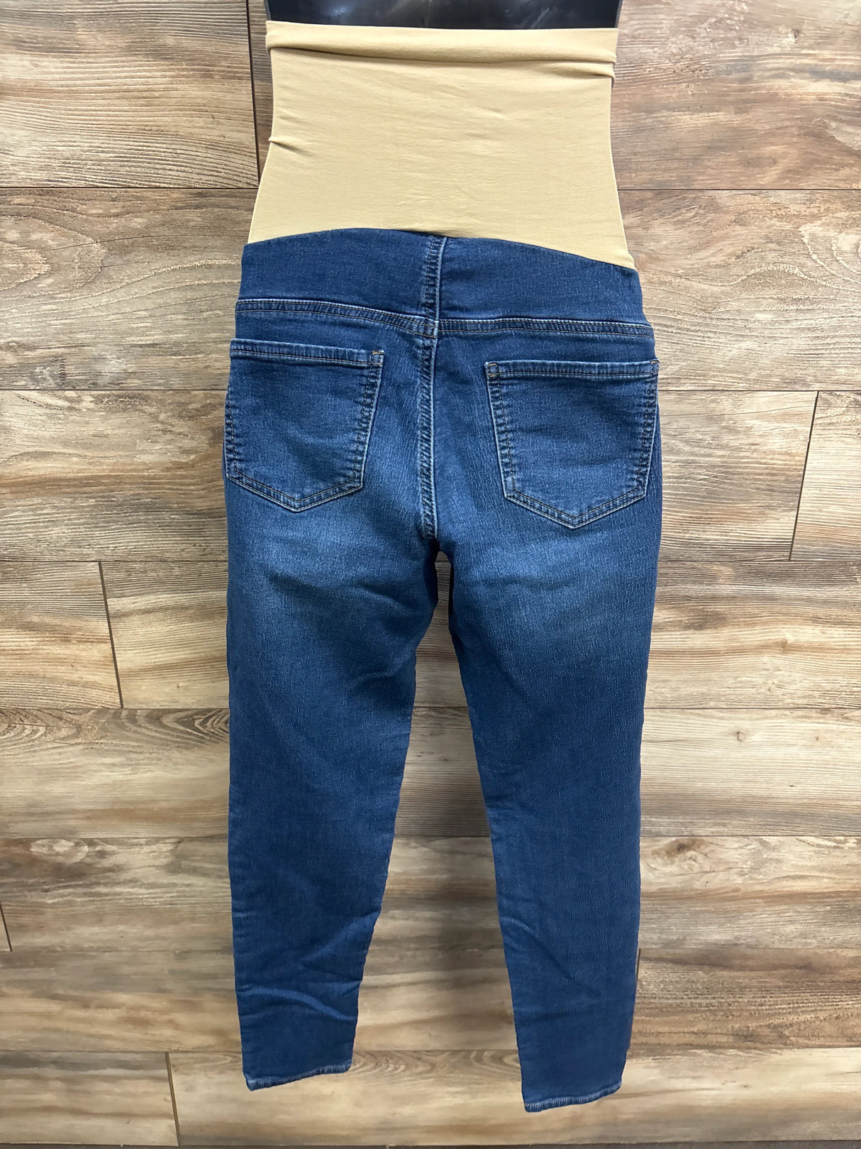 Indigo Blue Full Panel Maternity Jeans Blue sz Medium