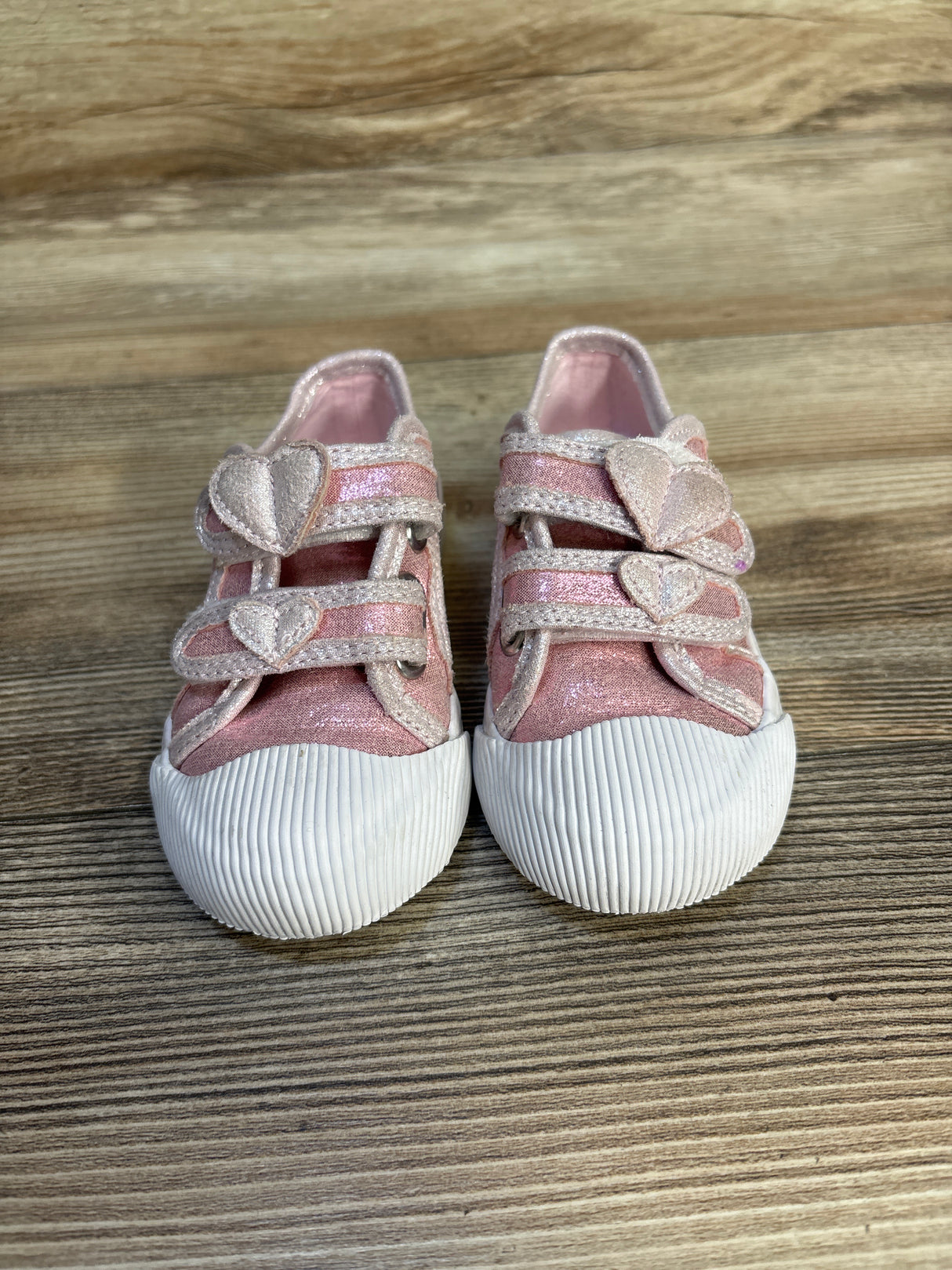 Harper Canyon Marie Metallic Sneakers Pink sz 6c