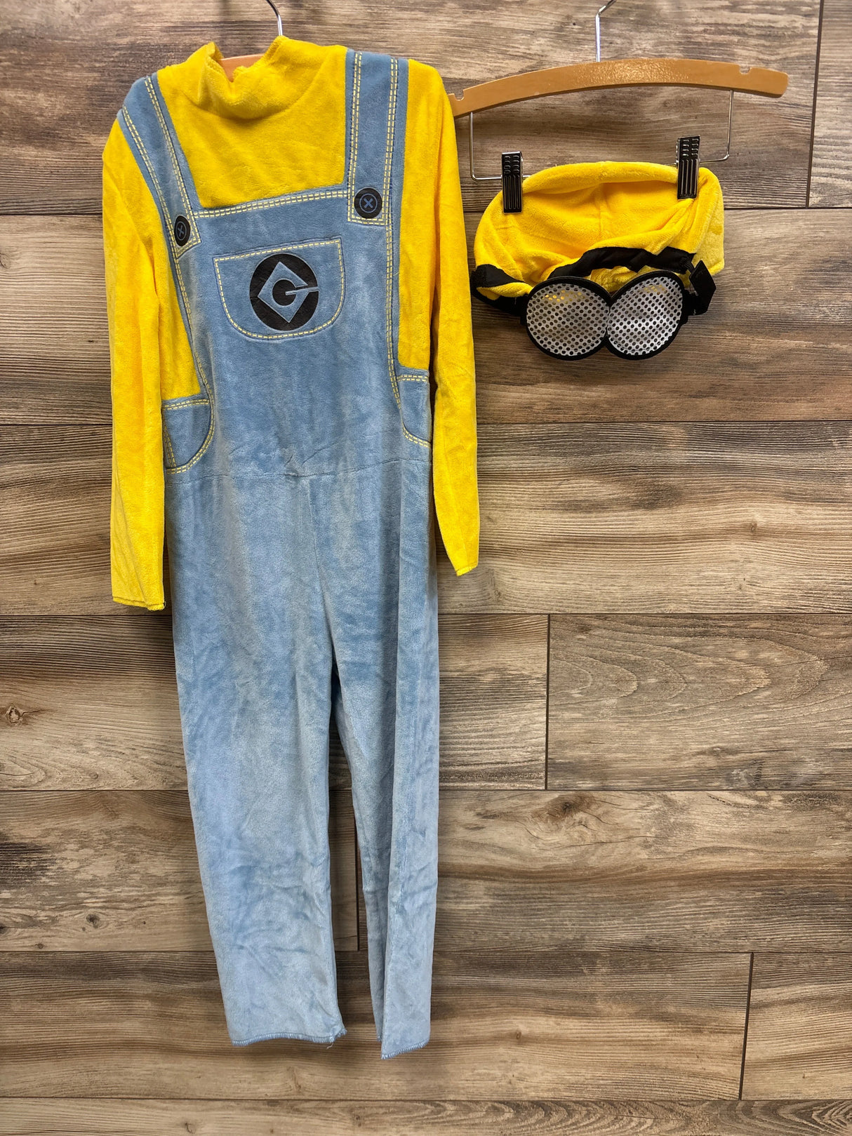 Illuminations Minions 2pc Bob Costume with Hat Yellow sz 5/6T