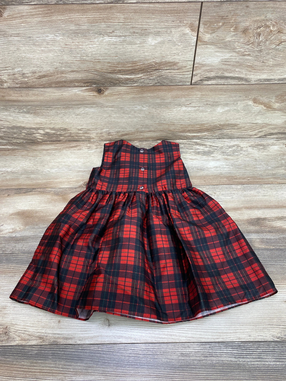 Reina Plaid Dress Red sz 4T - Me n Mommy To Be