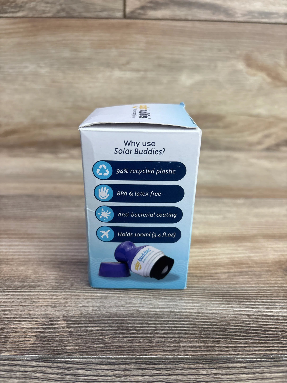NEW Solar Buddies: Single Sunscreen Applicator - Purple