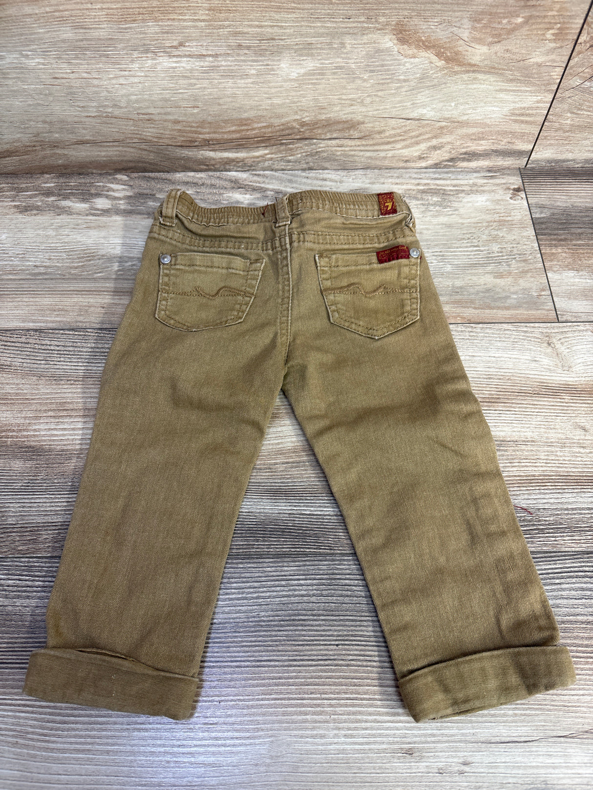 7 For All Mankind Denim Pants Brown sz 18m