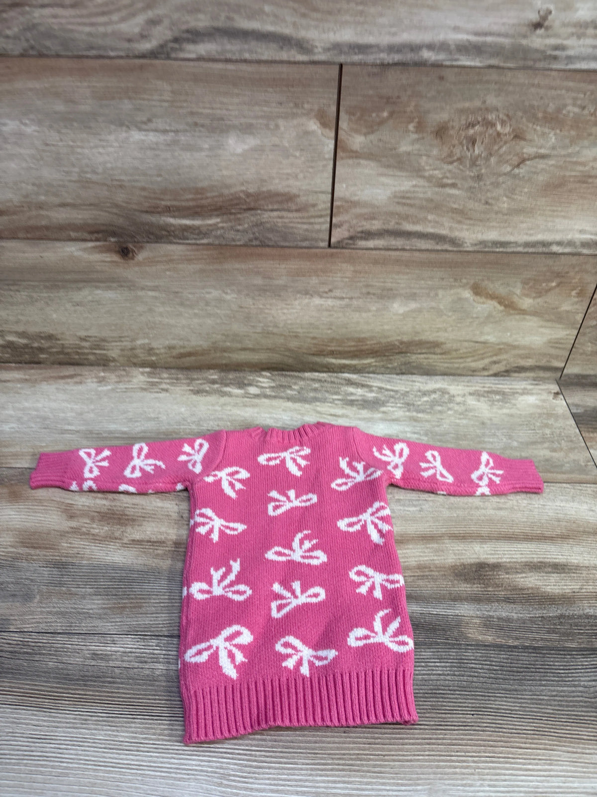 Btween Knit Sweater Shirt Dress Pink sz 12m
