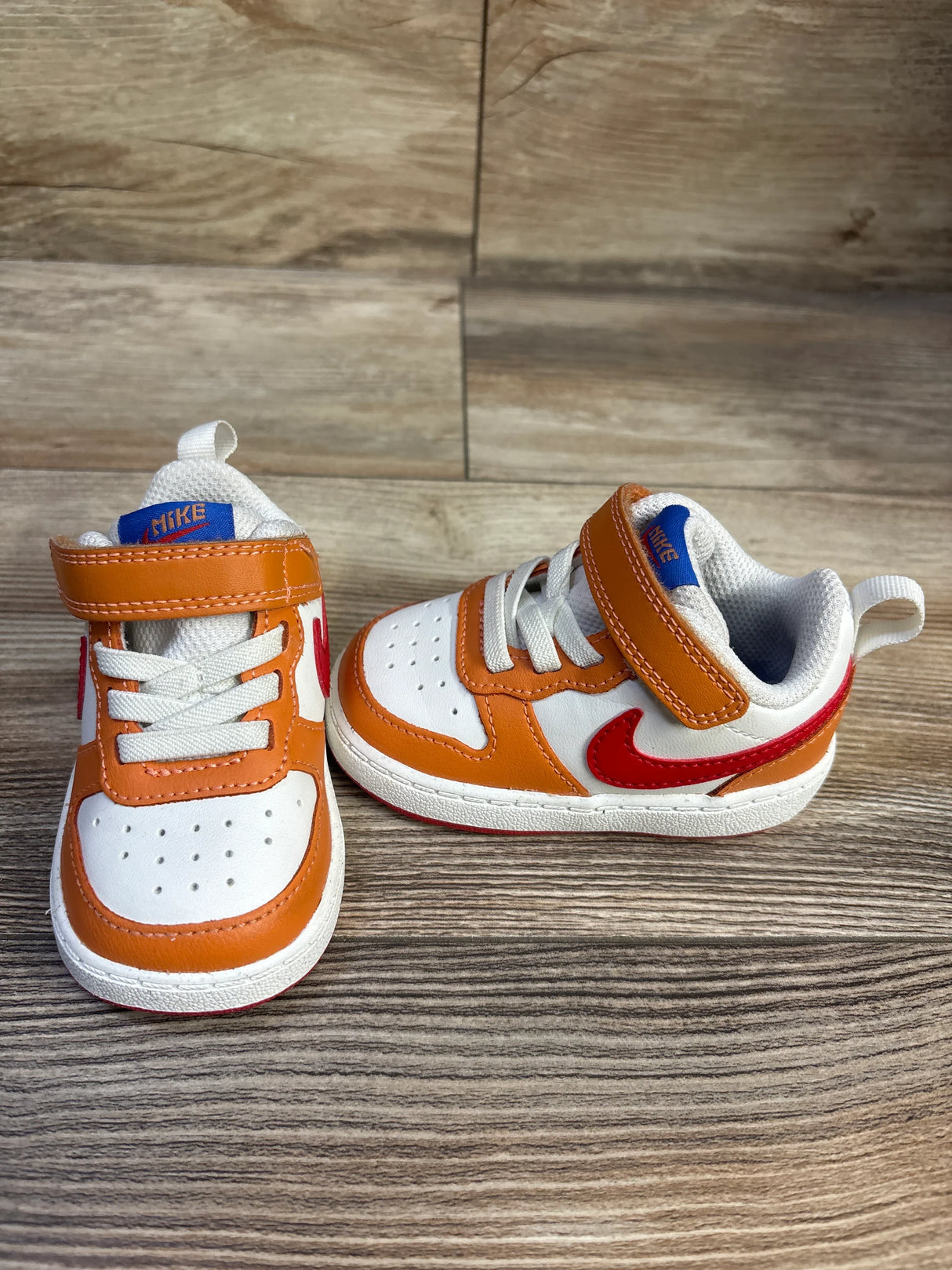 Nike Court Borough Low 2 TD 'Sail Hot Curry' Sneakers sz 4c