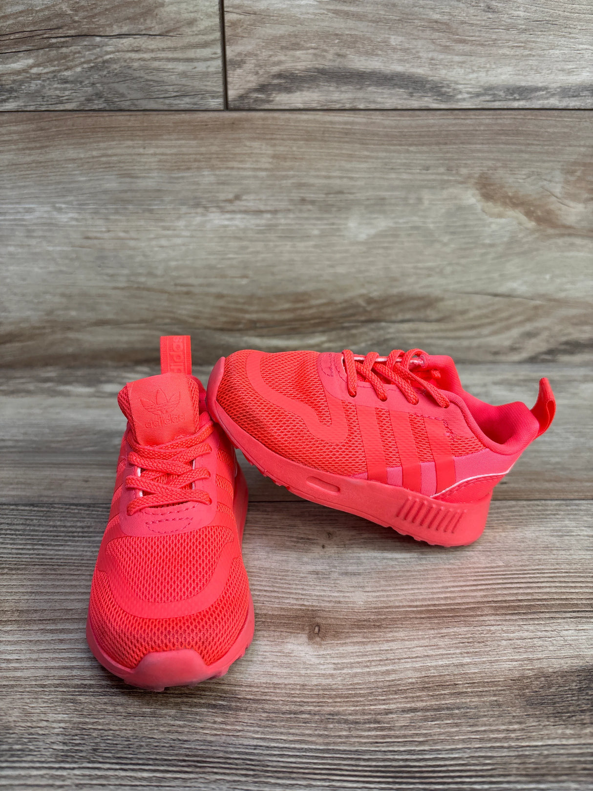 Adidas Multix I 'Turbo' Sneakers, Coral sz 5c