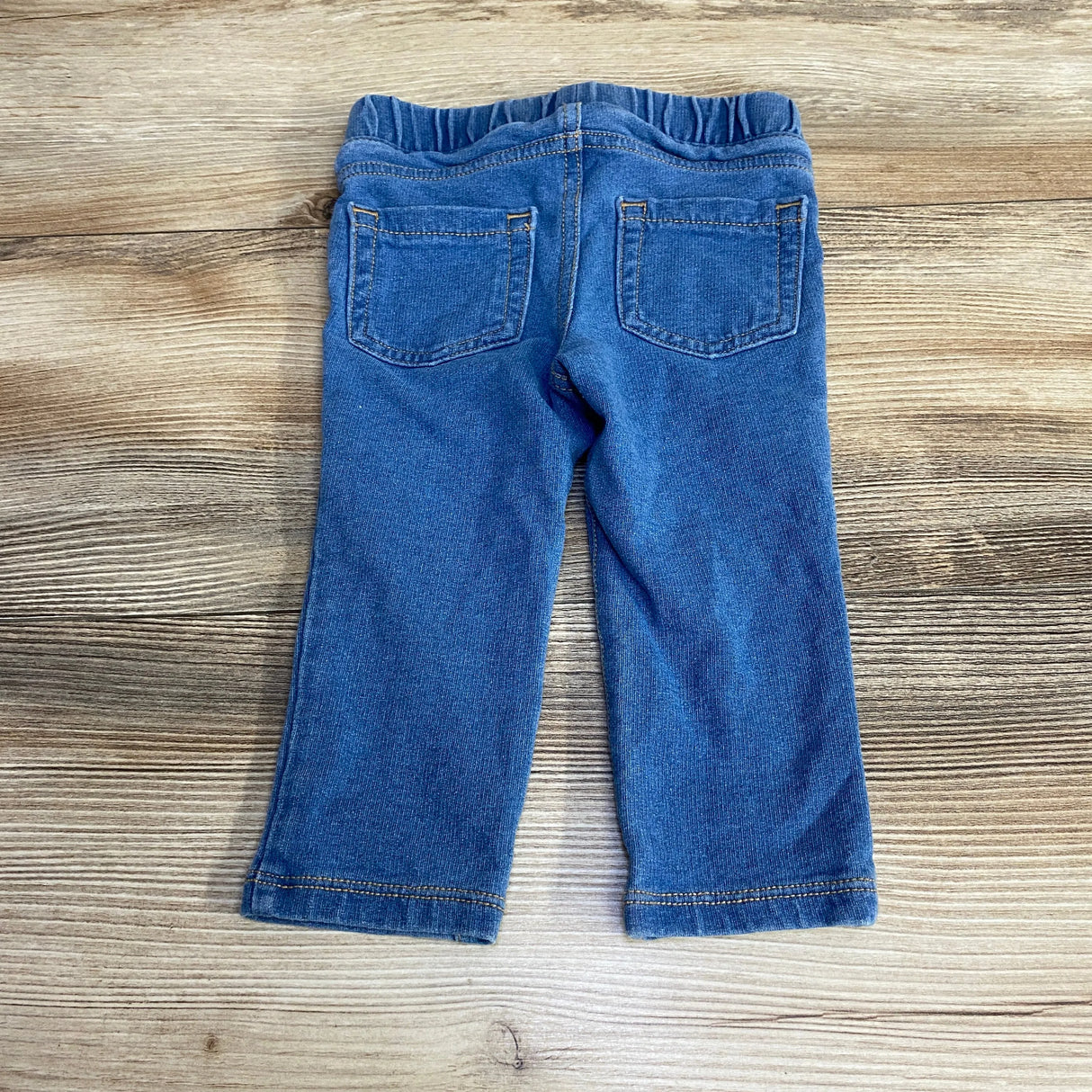 Cat & Jack Pull On Jeggings Blue sz 12m - Me n Mommy To Be