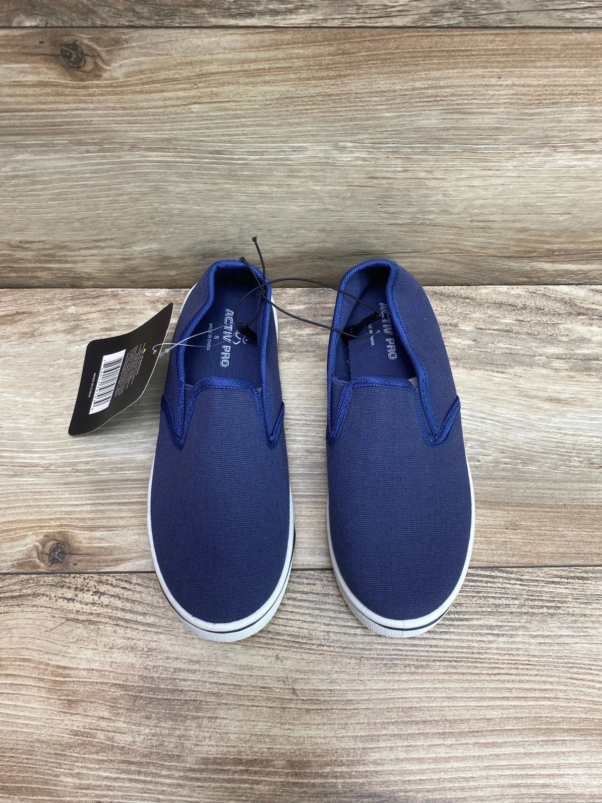 NEW ActivPro Slip On Sneakers Blue Sz 13c - Me n Mommy To Be