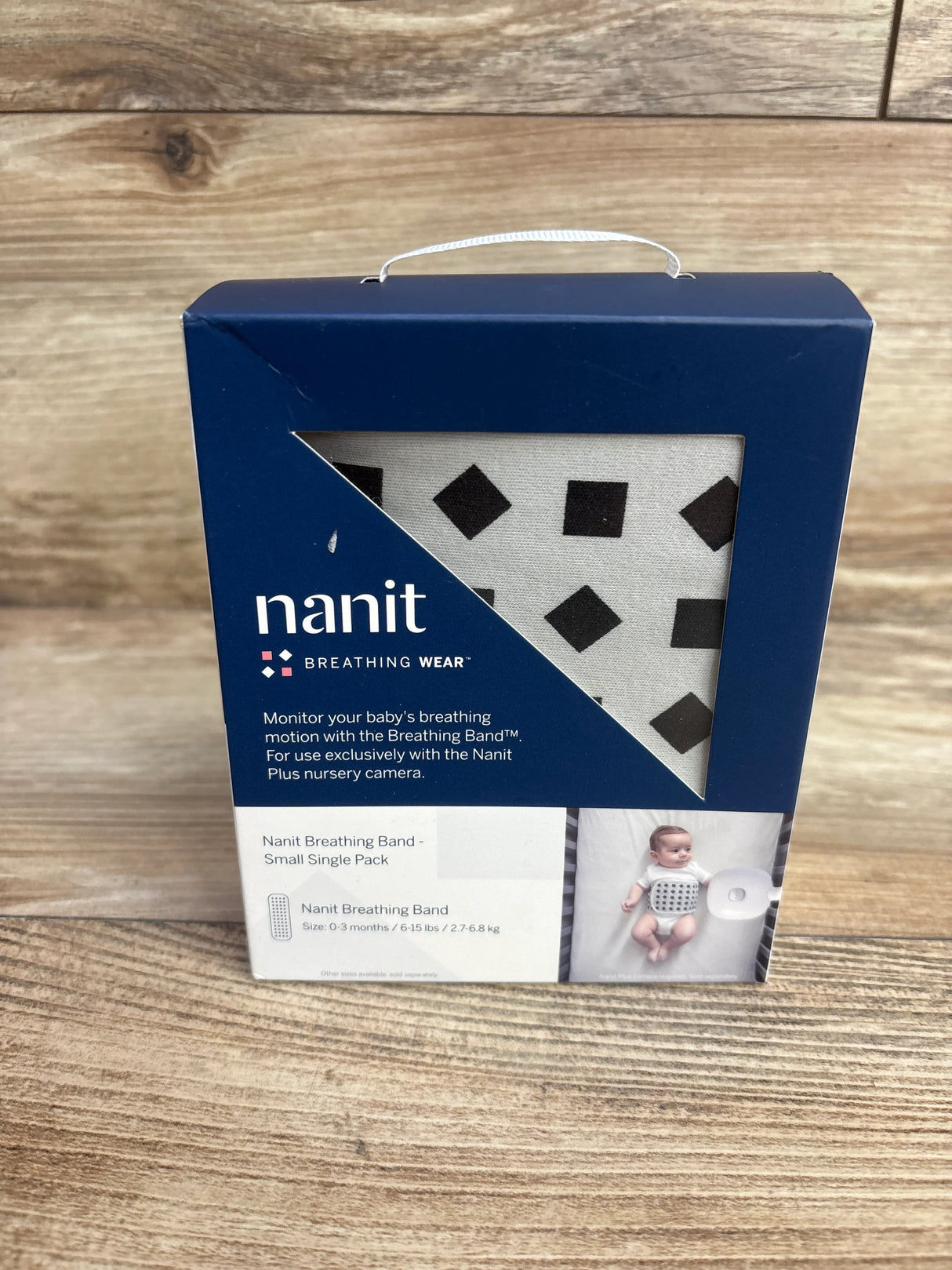 NEW Nanit Breathing Band Wrap sz 0-3m