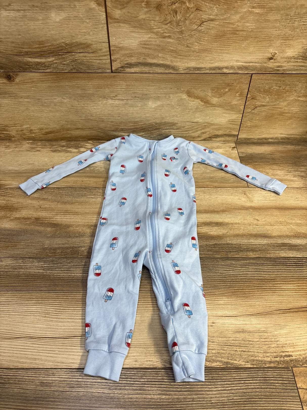 Pekkle Ice Cream Sleeper Blue sz 12m