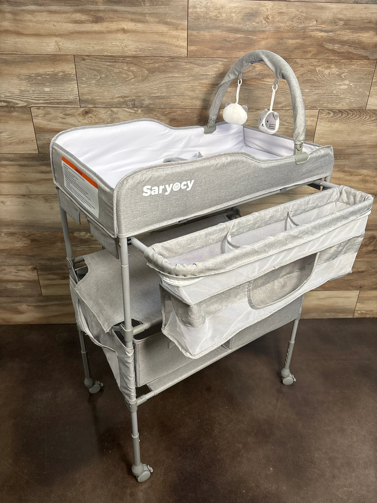 SARYOCY Baby Changing Table, Grey