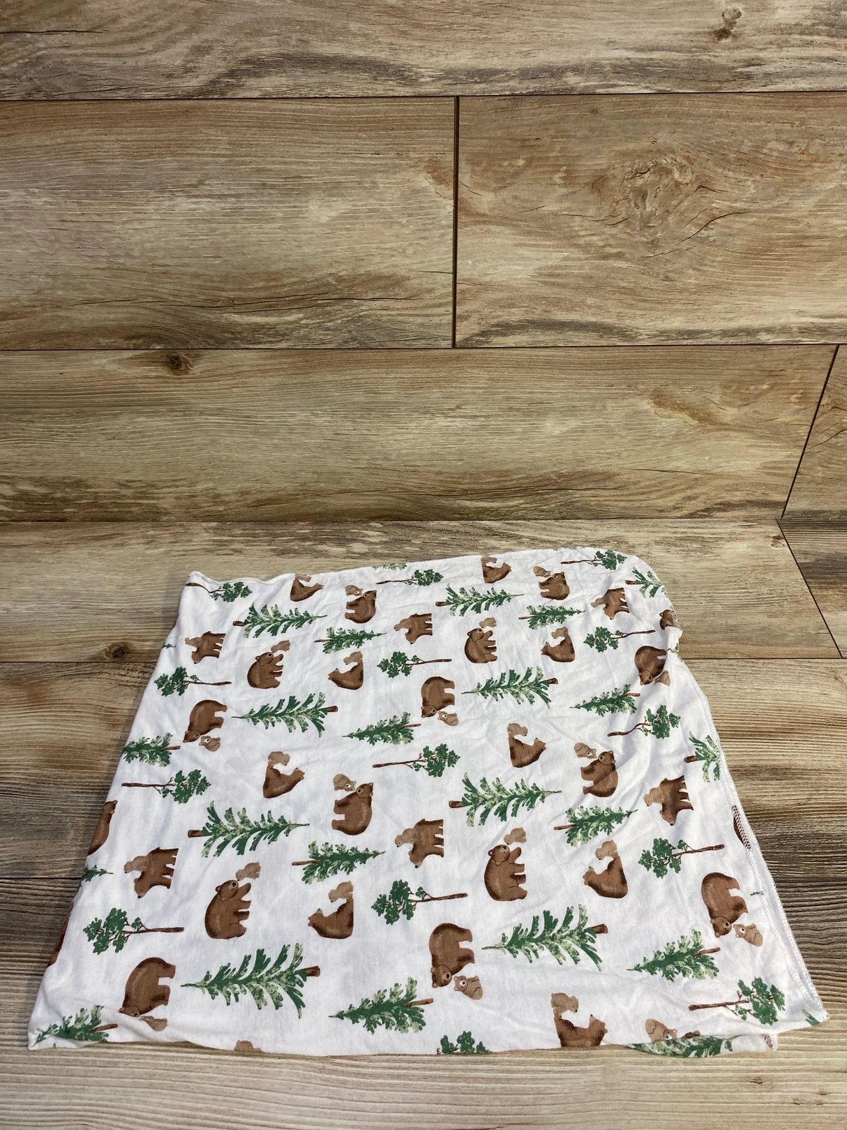 Baby Essentials Viscose Swaddle Blanket White 30x40''